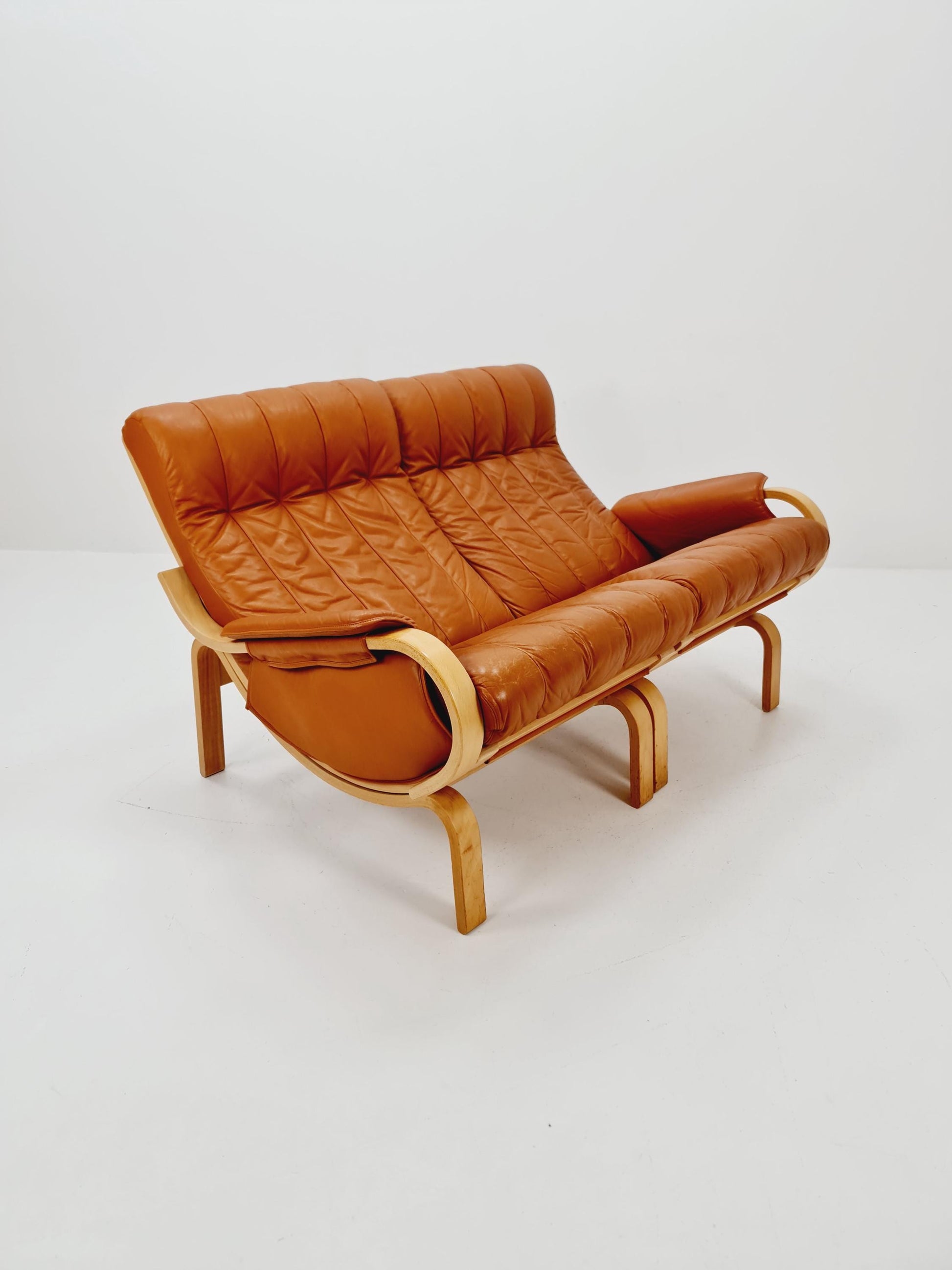 Mid-Century lounge chair by Ingmar Relling for Westnofa, Norway 1970s Set of 2