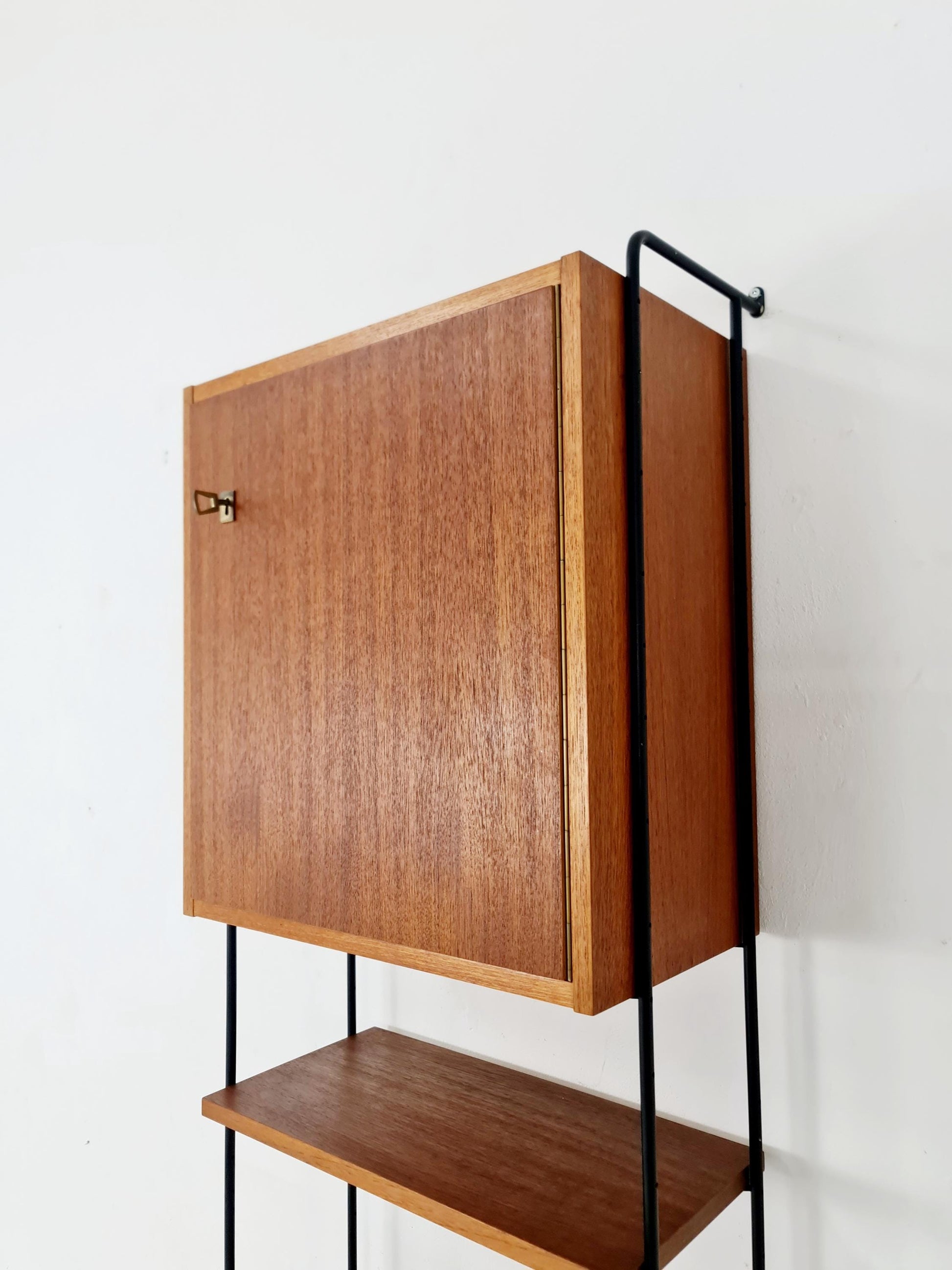 Mid century Teak shelving unit by Hilker for Omnia, Germany 1960s