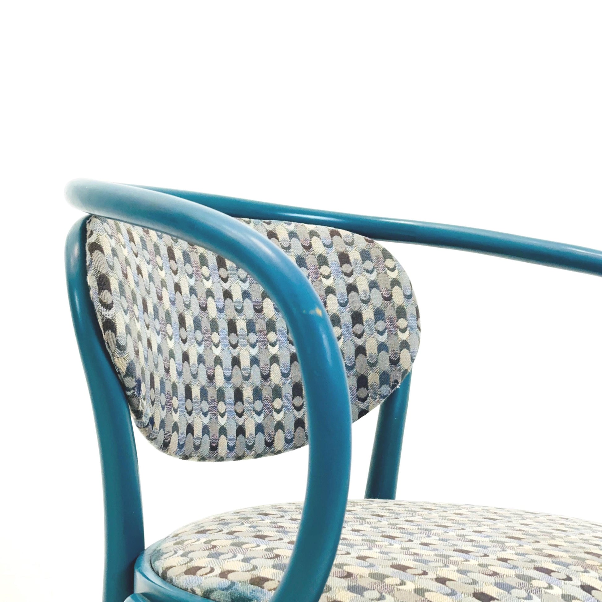 Mid century set of 4 Thonet 210 P model Dining Chairs - 1960s