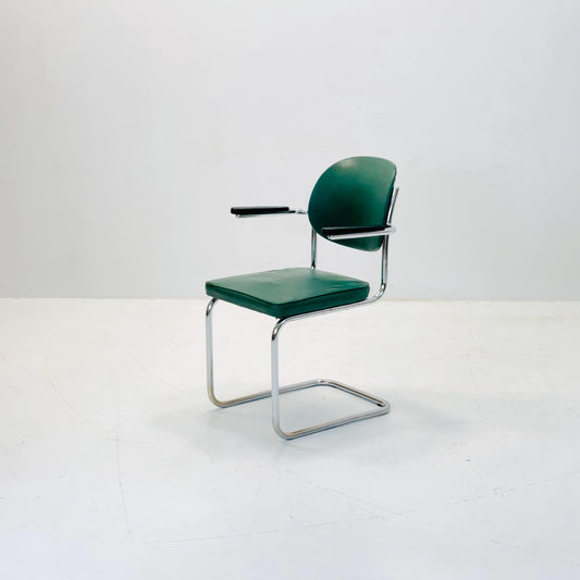 Mid century Bauhaus Factory RS 1351 Cantilever Armchair from Mauser Werke Waldeck, Germany, 1950s