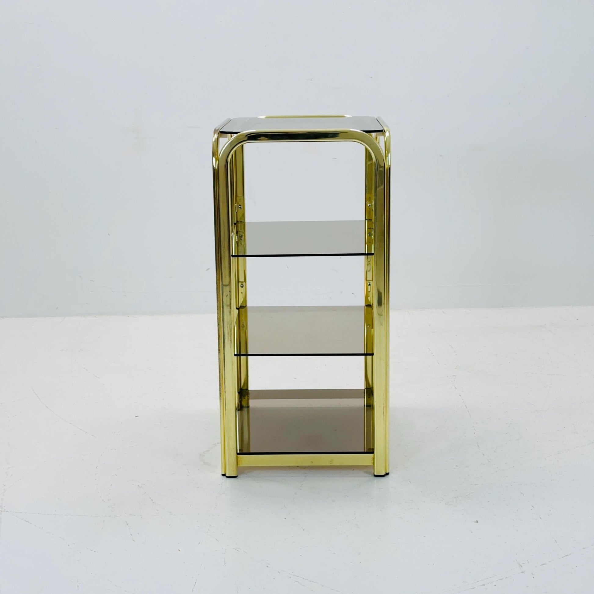 Mid century Italian Hollywood Regency side table 1980s