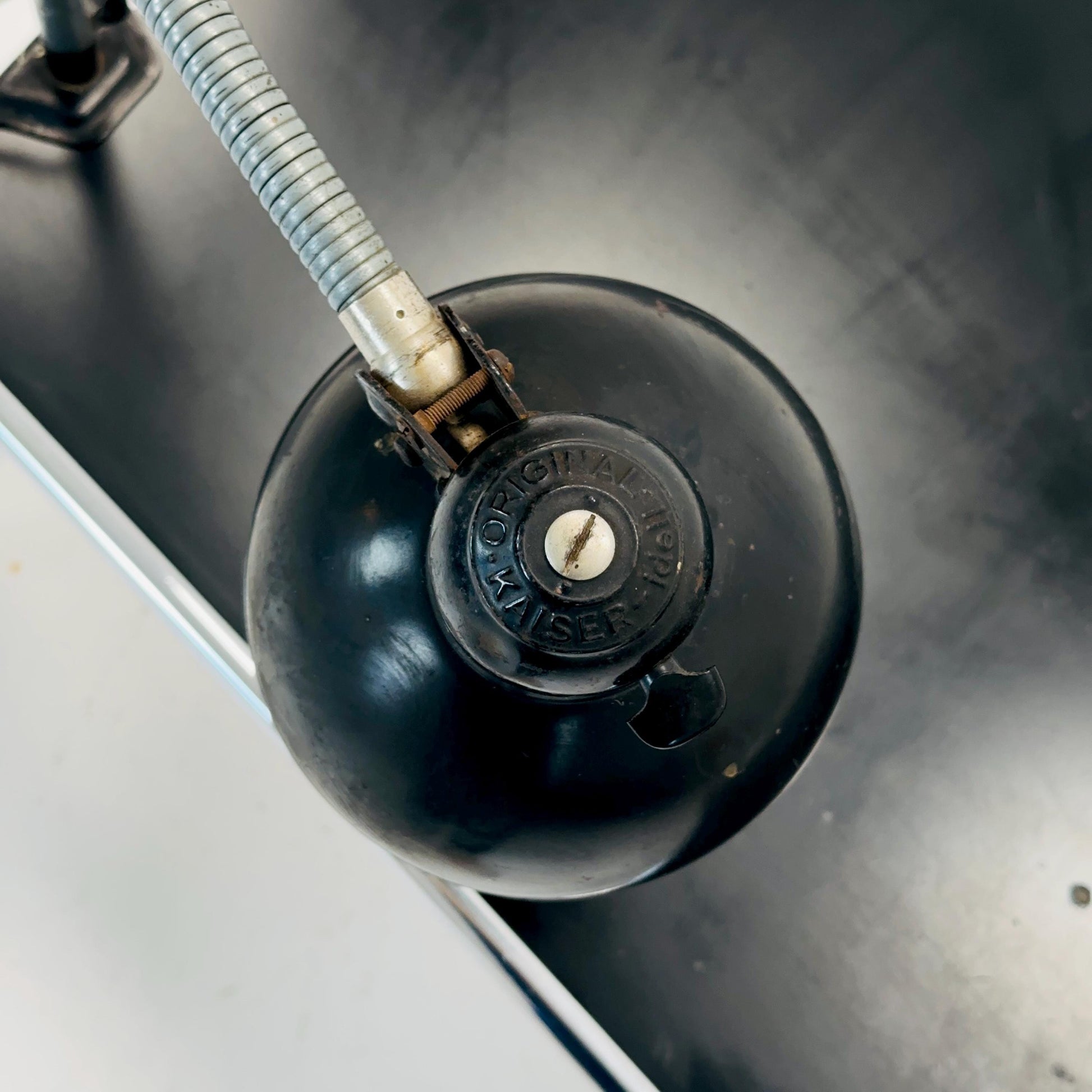 Bauhaus industrial Idell desk / clamp lamp by Christian Dell for Kaiser original leuchten Germany 1940s