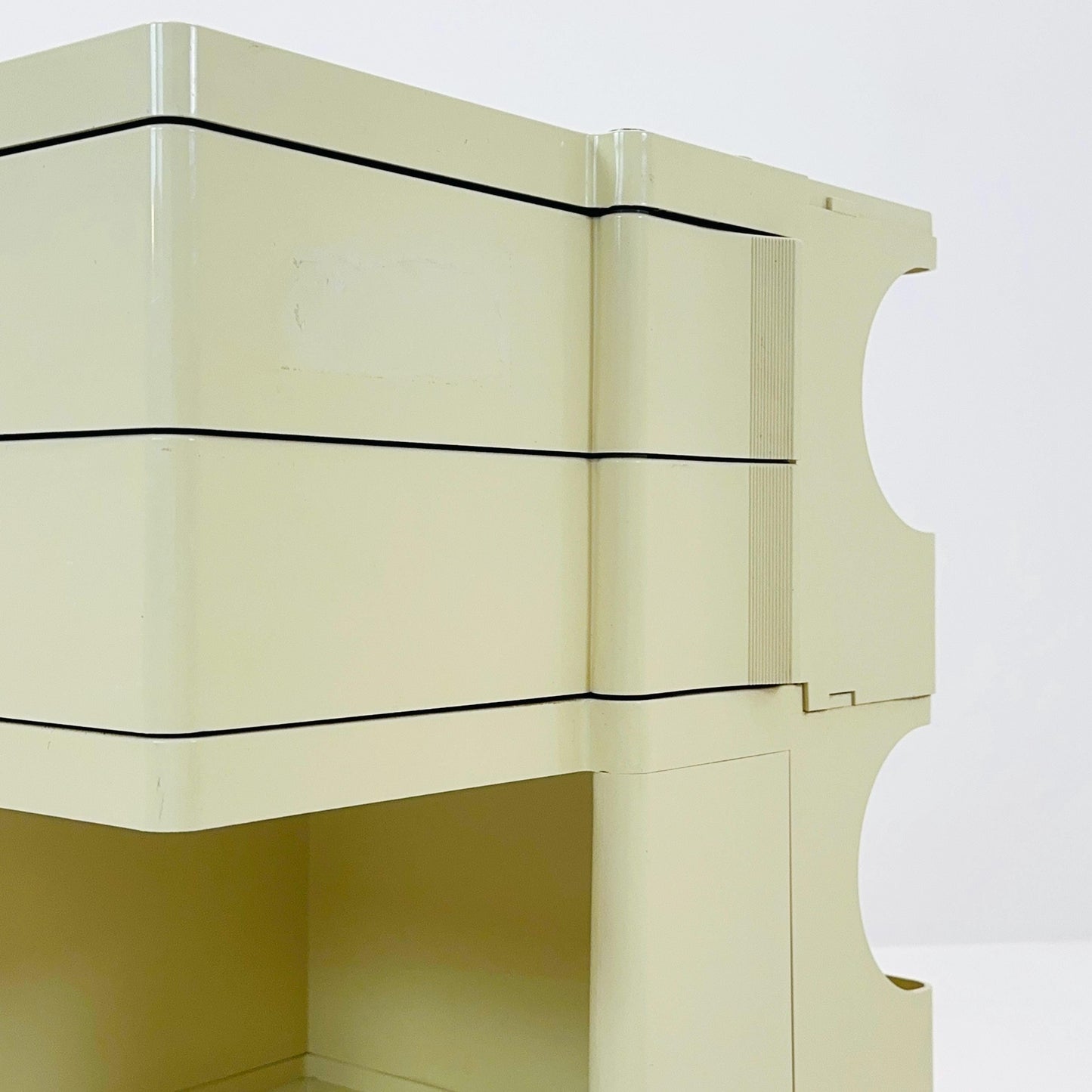 Space Age Boby storage trolley by Joe Colombo for Bieffeplast Italy 1970s