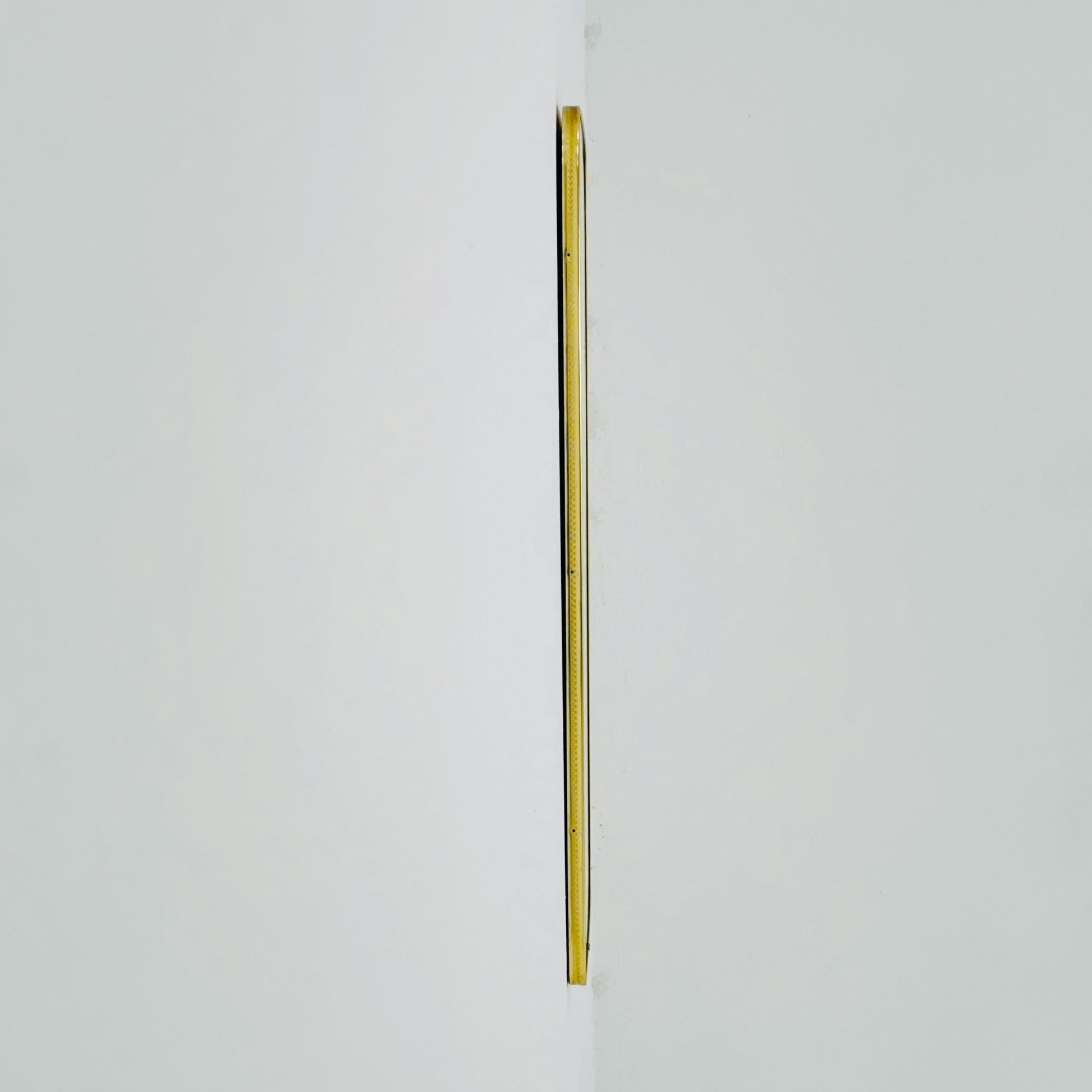 Large Kristall Mid Century asymmetric wall Mirror by lenzgold Nieren Spiegel - Kidney mirror 1960s rockabilly Germany
