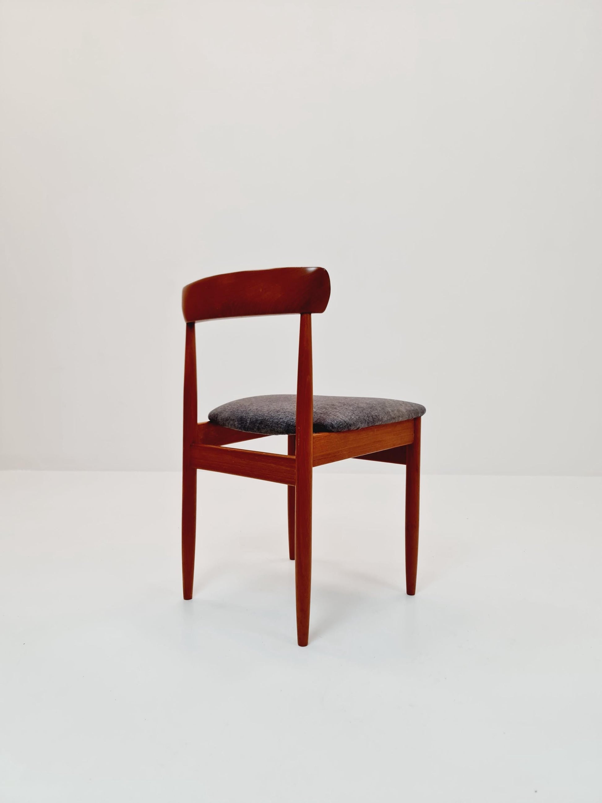 Vintage Danish solid teak dining chair By farsö stolefabrik , 1960s,