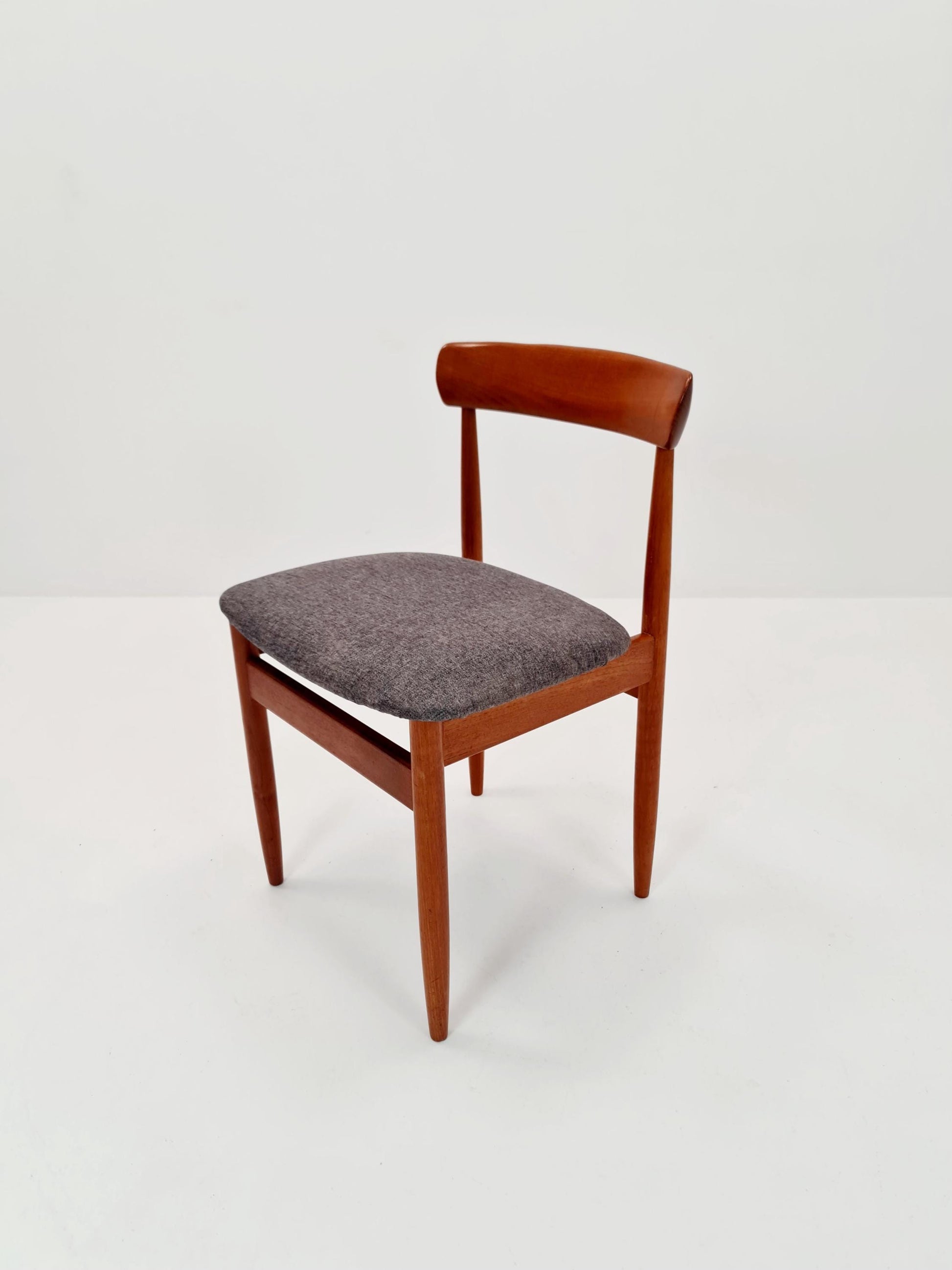 Vintage Danish solid teak dining chair By farsö stolefabrik , 1960s,