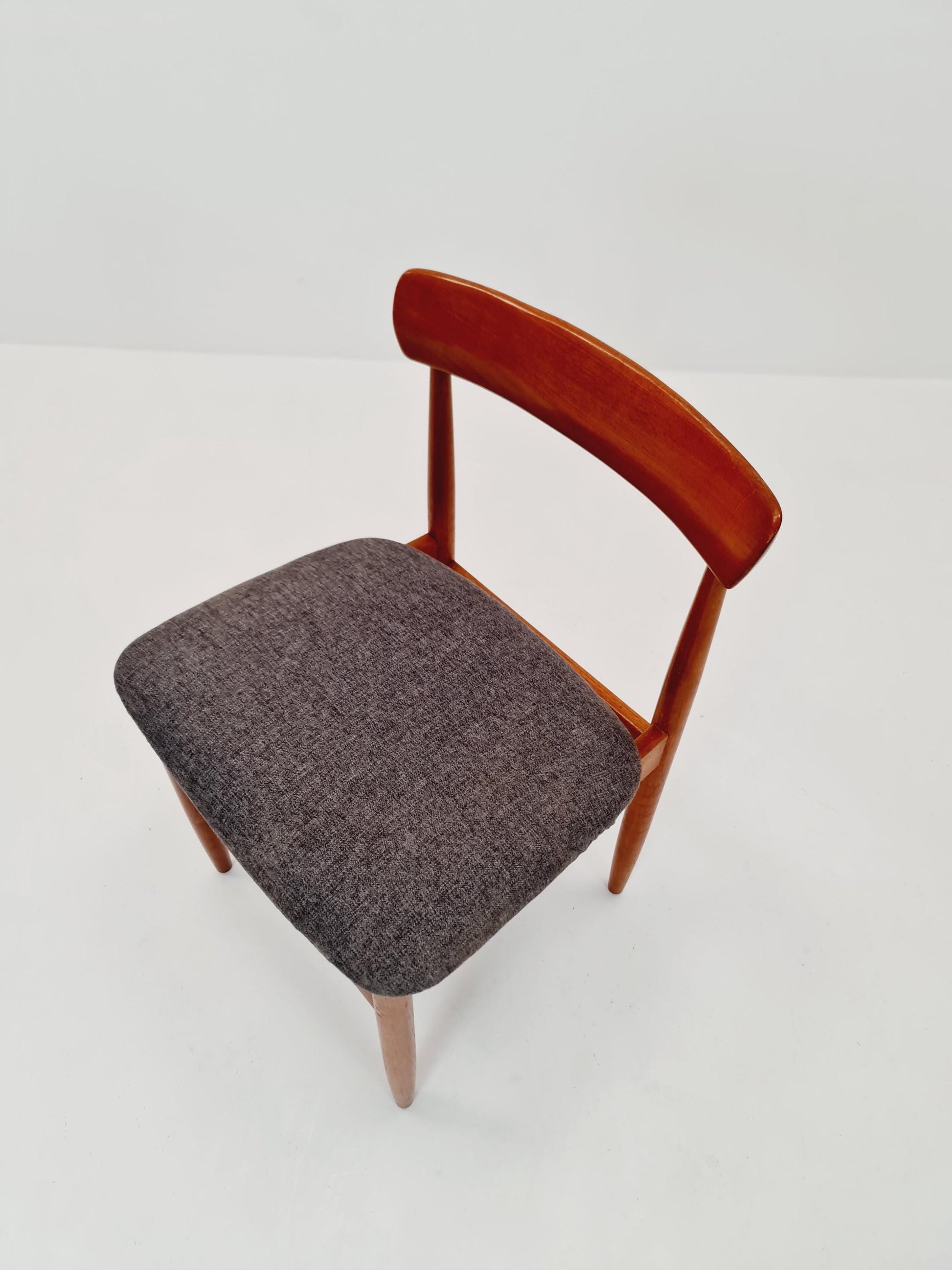 Vintage Danish solid teak dining chair By farsö stolefabrik , 1960s,