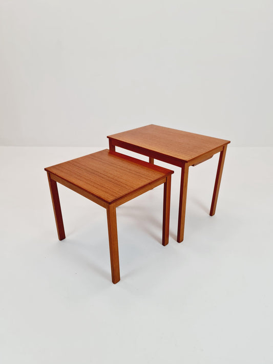 Mid-Century Danish Teak Nesting Tables , 1960s, set of 2