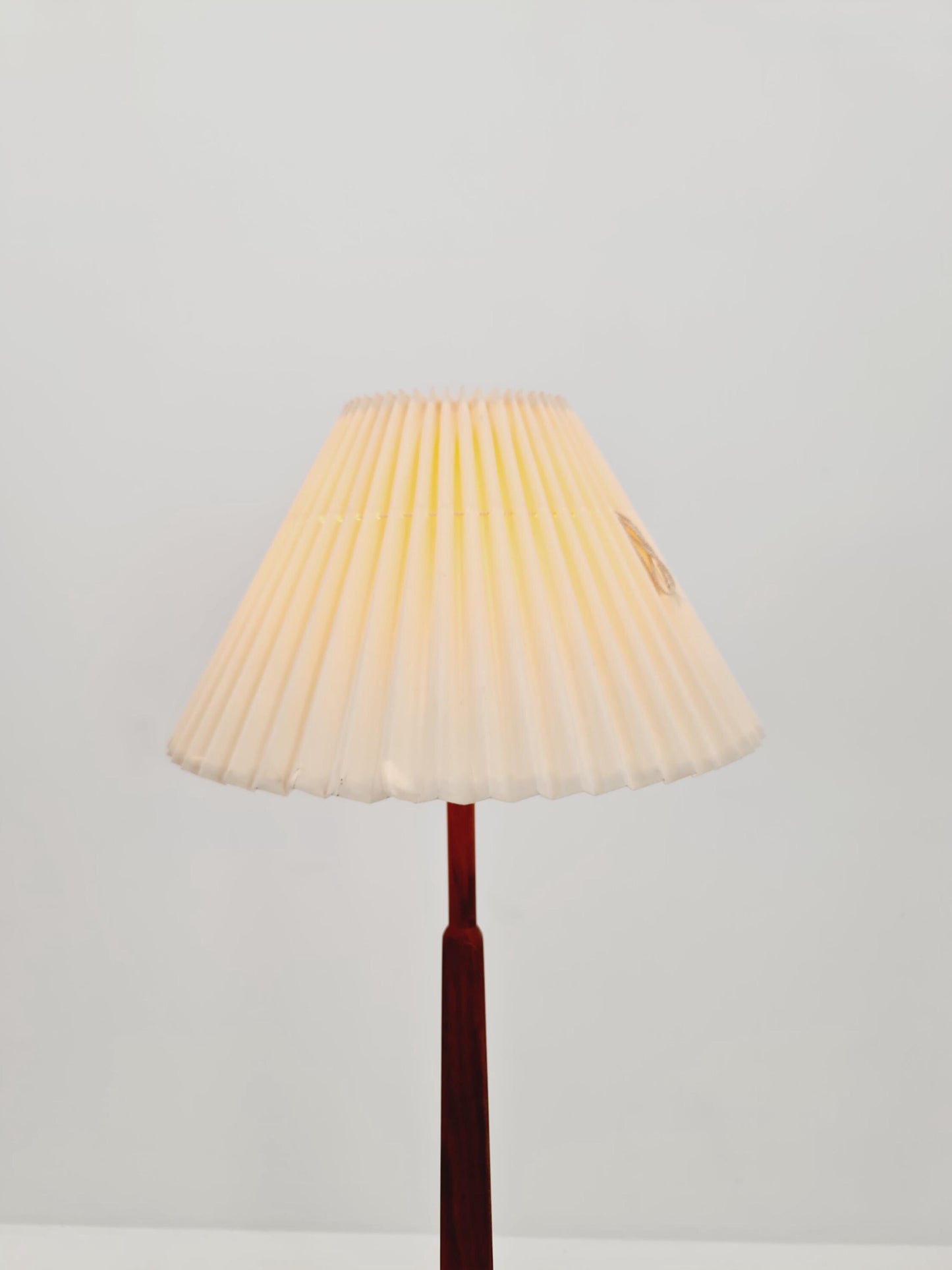 Midcentury floor Tripod flex armlamp Teak Scandinavian by Örsjö Armatur, 1960s