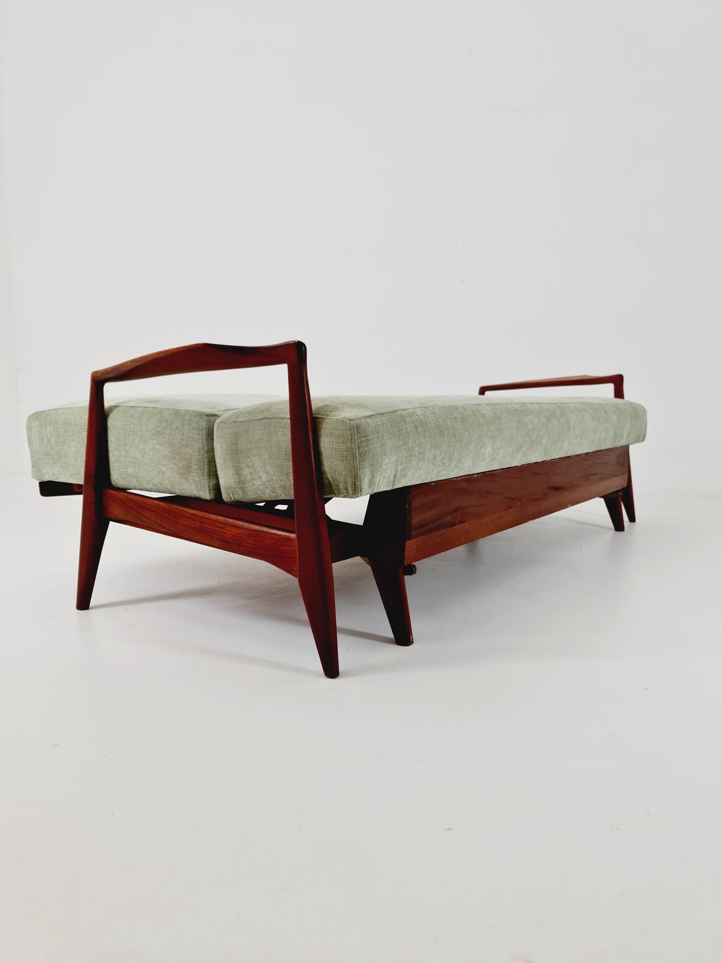Mid-century Rare Danish teak lounge sofa/ Easy sofa /daybed, 1960s