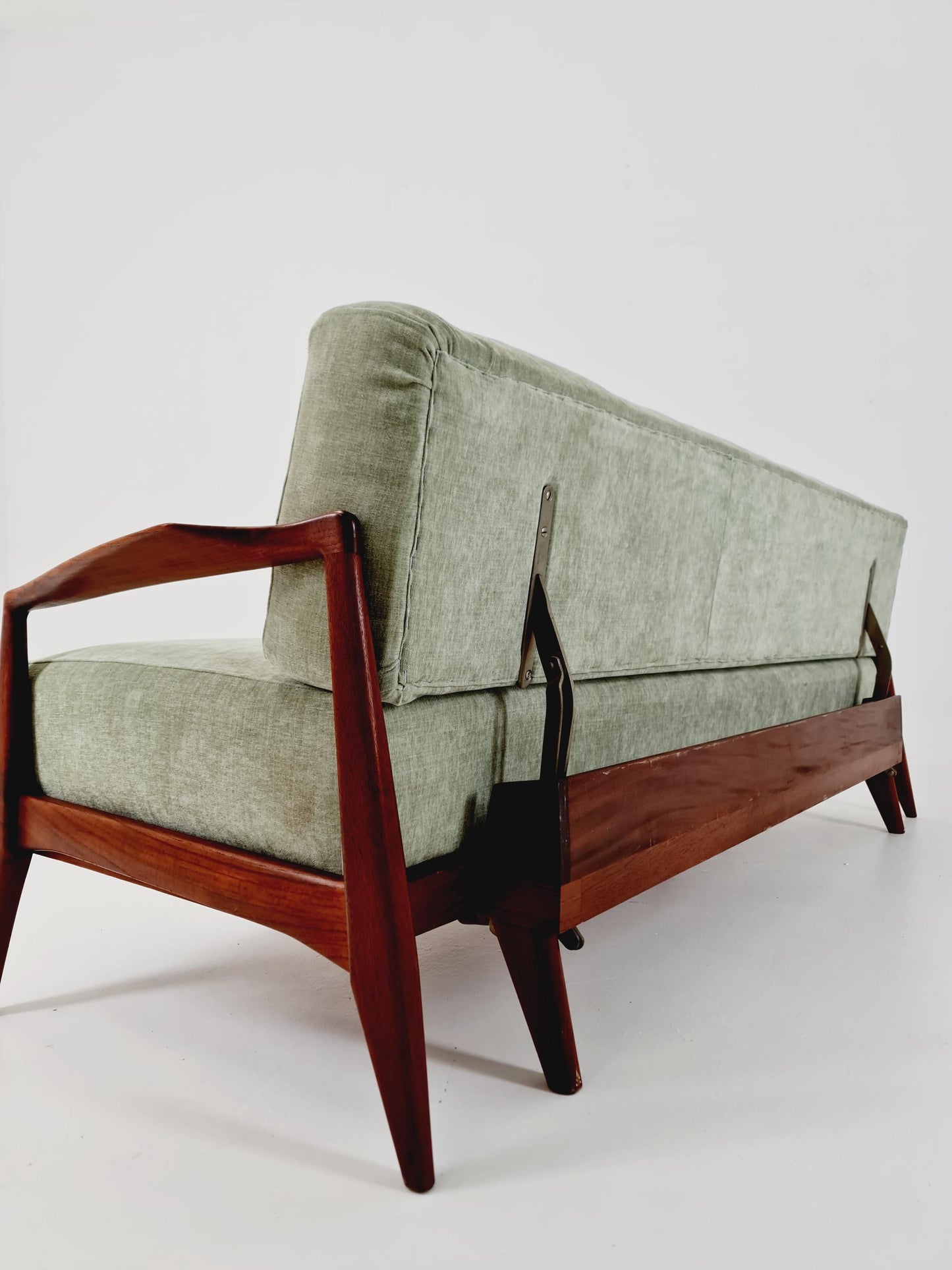 Mid-century Rare Danish teak lounge sofa/ Easy sofa /daybed, 1960s