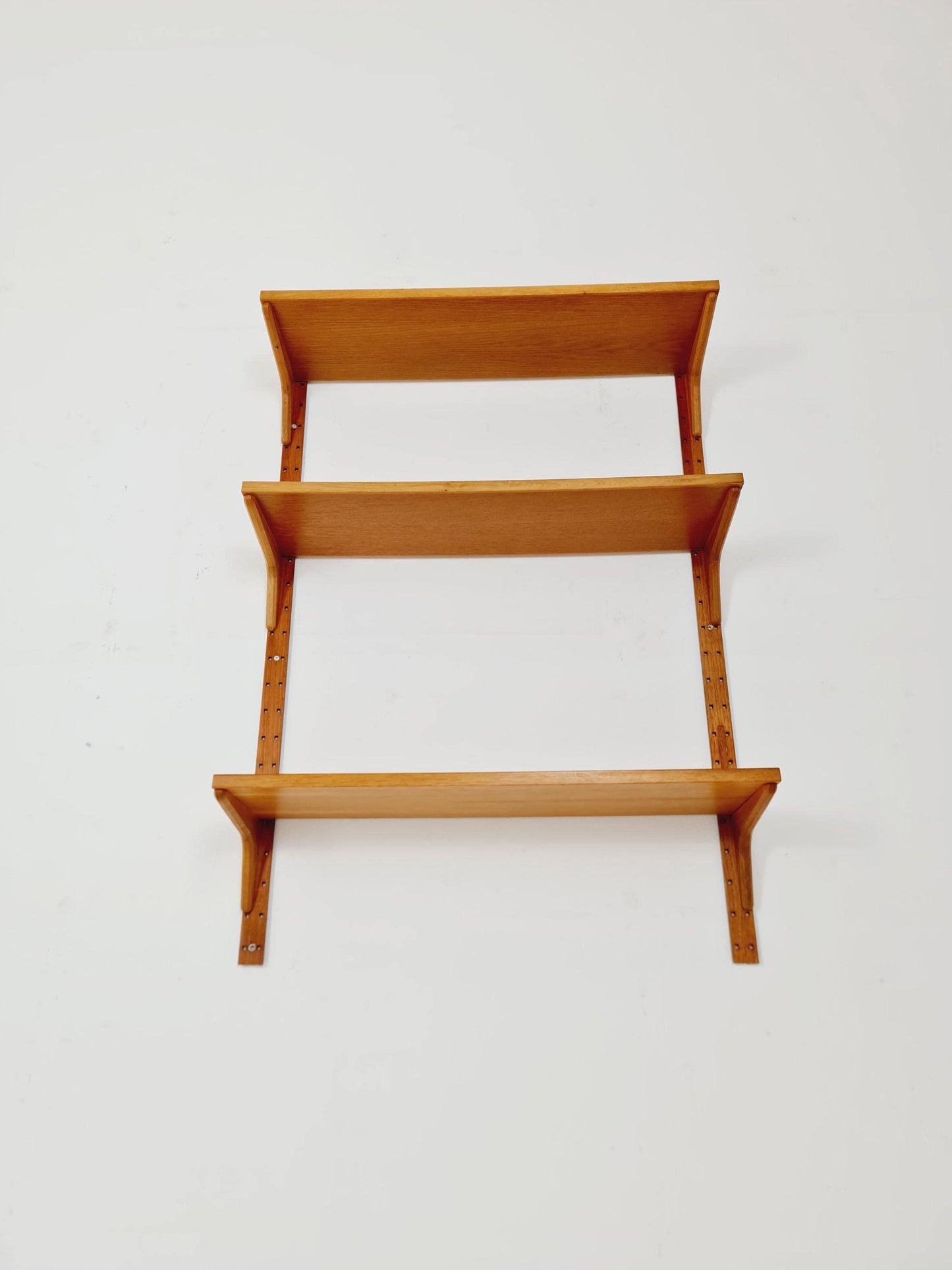 Danish modern Oak shelving system by Hansen & Guldborg Mobler, Denmark, 1960s