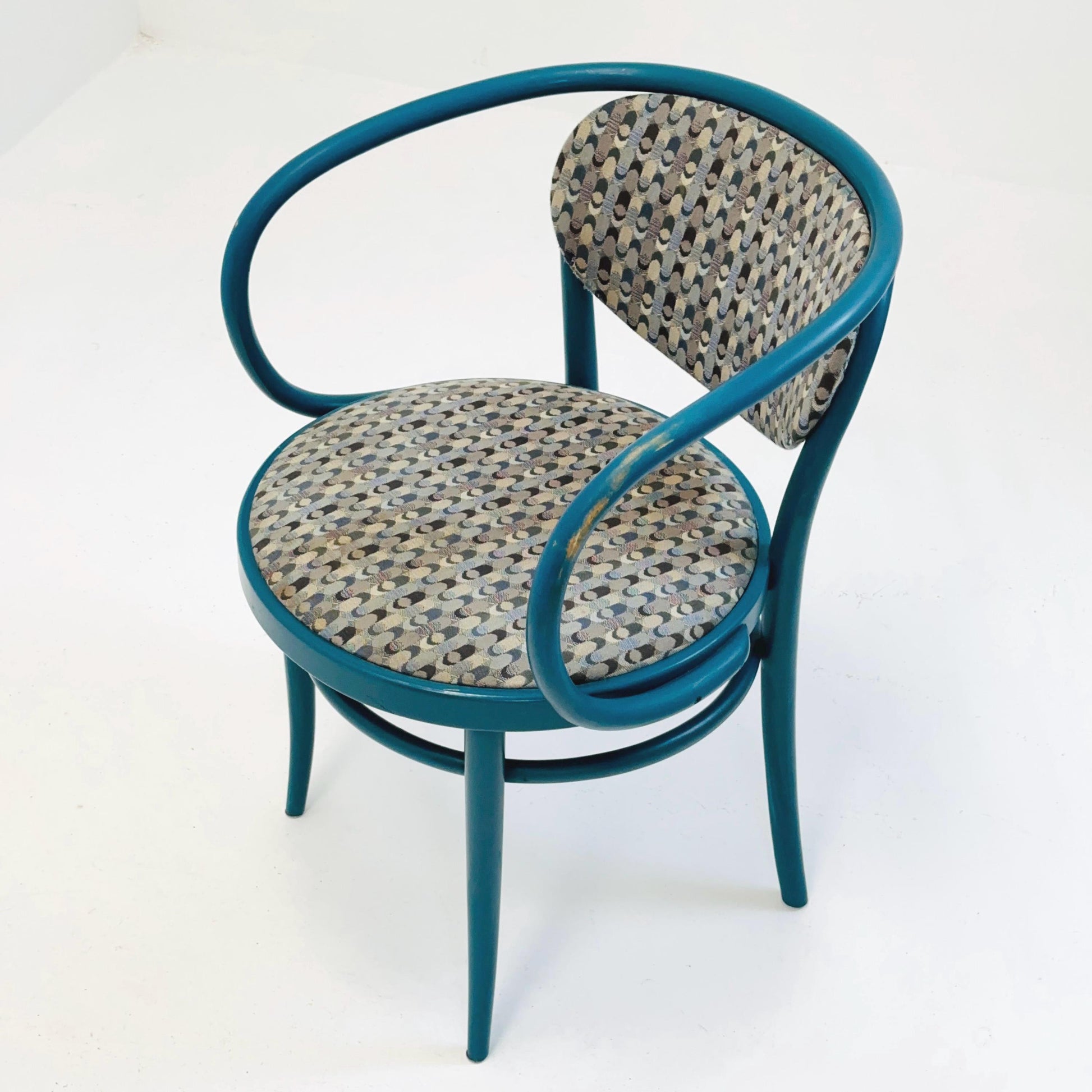 Mid century set of 4 Thonet 210 P model Dining Chairs - 1960s