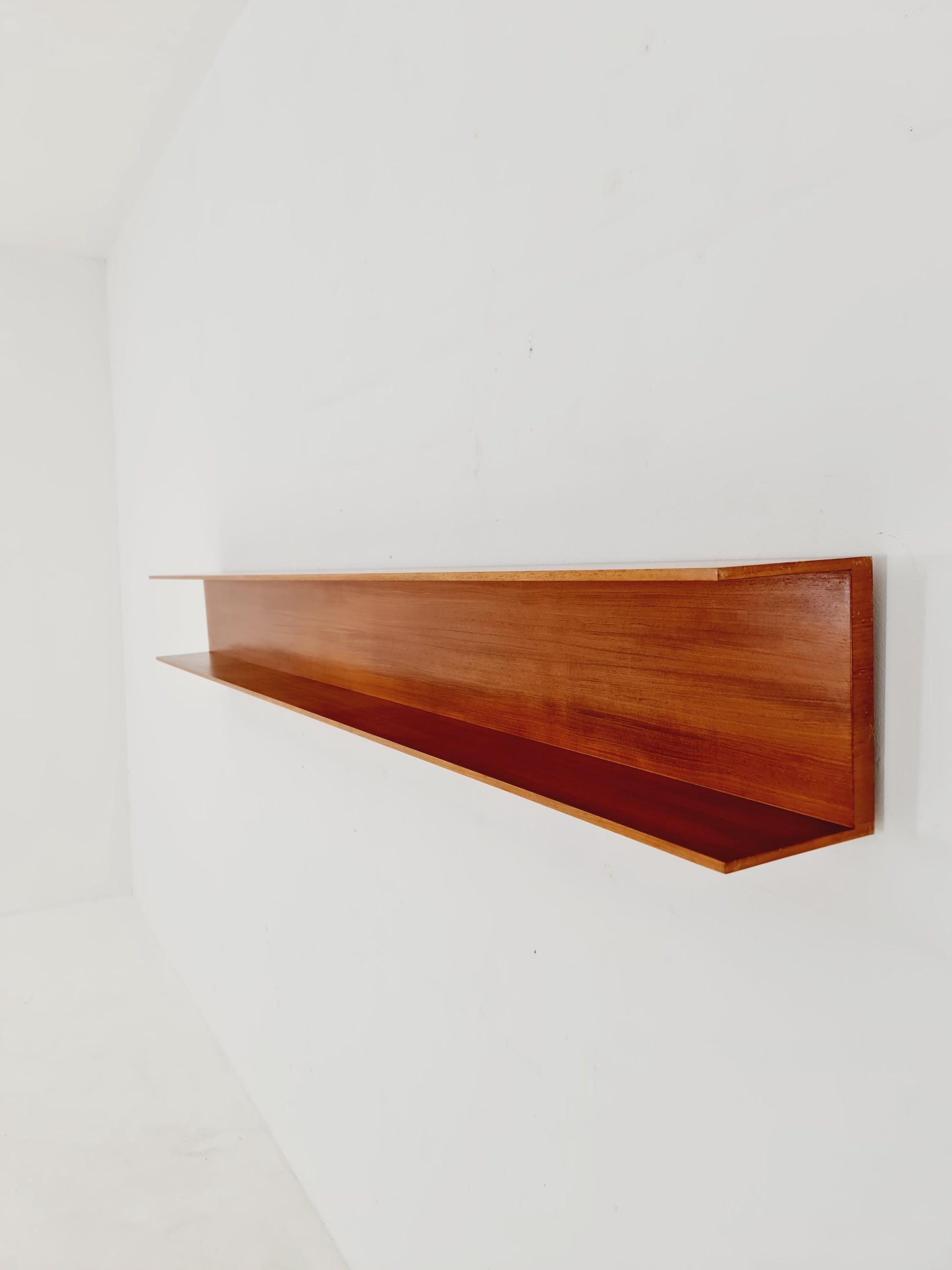 Long German Wilheilm Renz for Walter Renz hanging shelf, 1960s