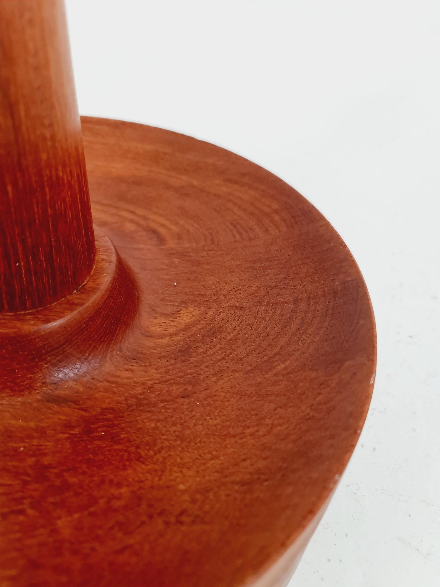 Rare Midcentury Danish floor lamp by KIRK solid teak, 1960s