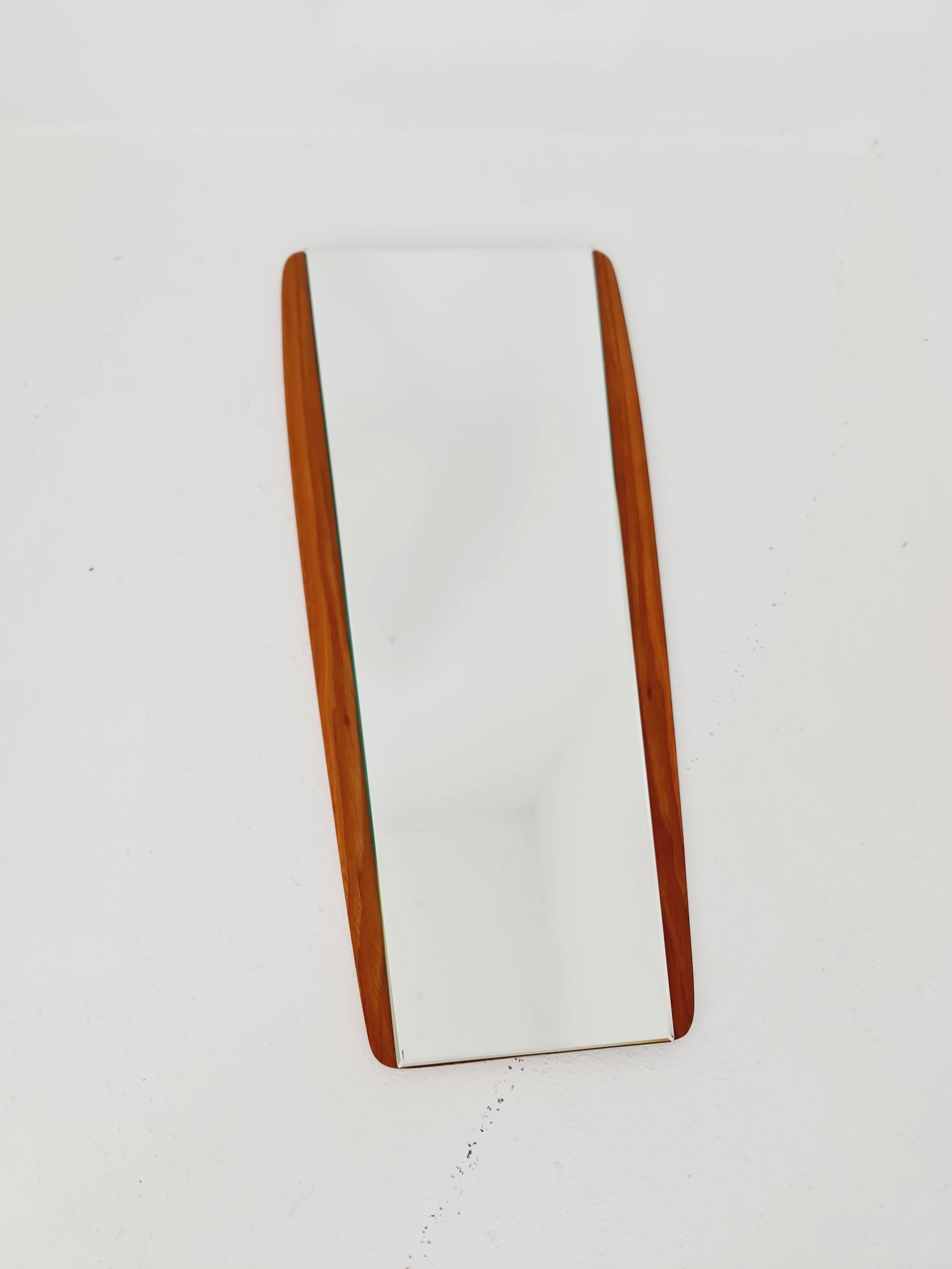 Mid century Vintage teak danish wall mirror, 1960s