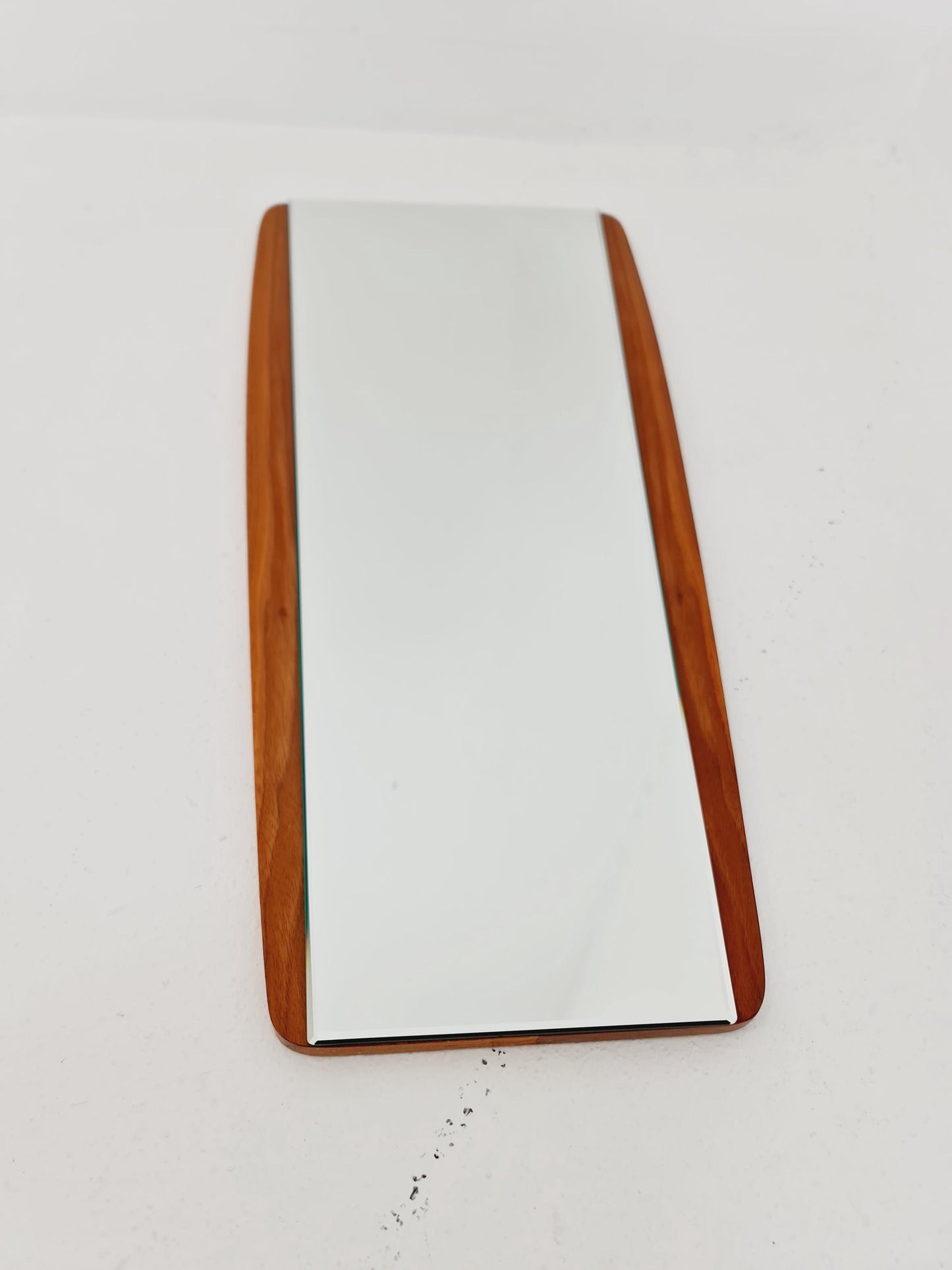 Mid century Vintage teak danish wall mirror, 1960s