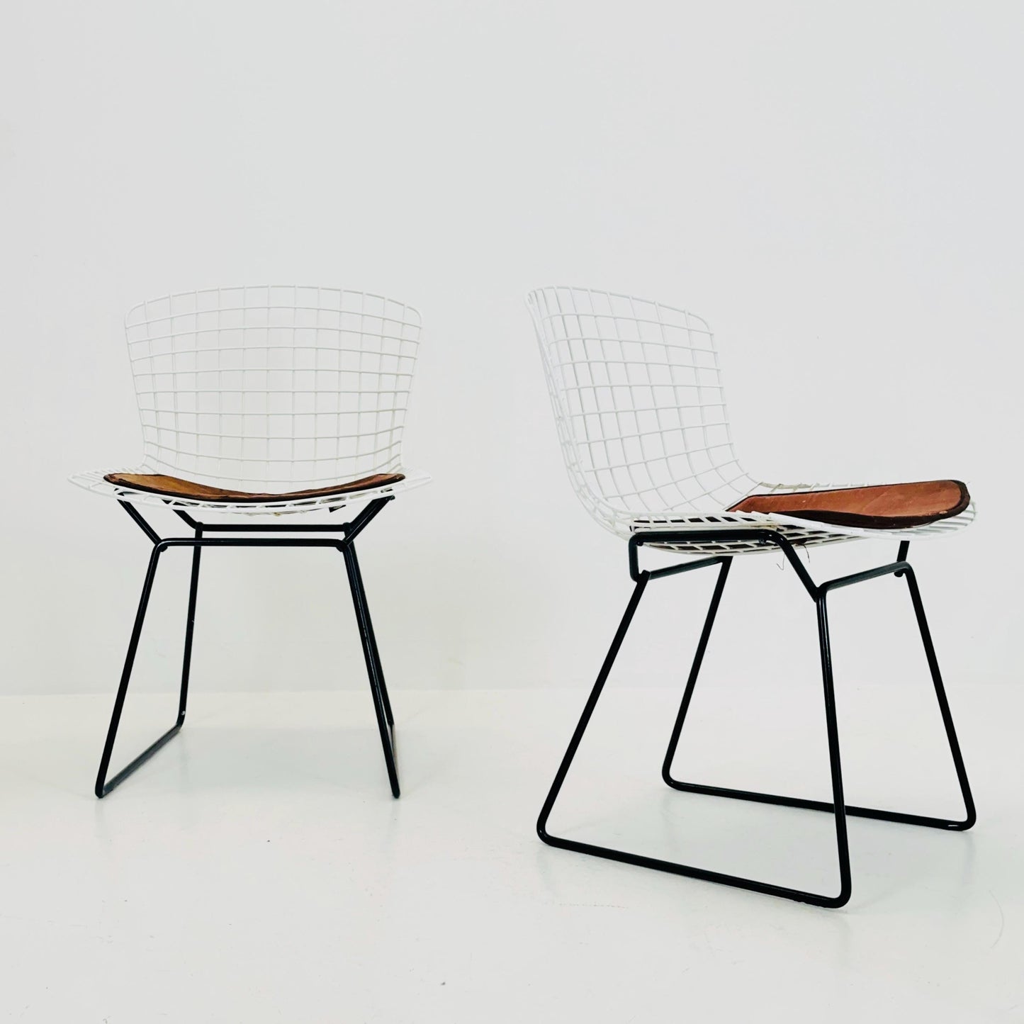 Set of 4 Mid-Century Bird Chairs Model 420c designed by Harry Bertoia for Knoll international , 1960s