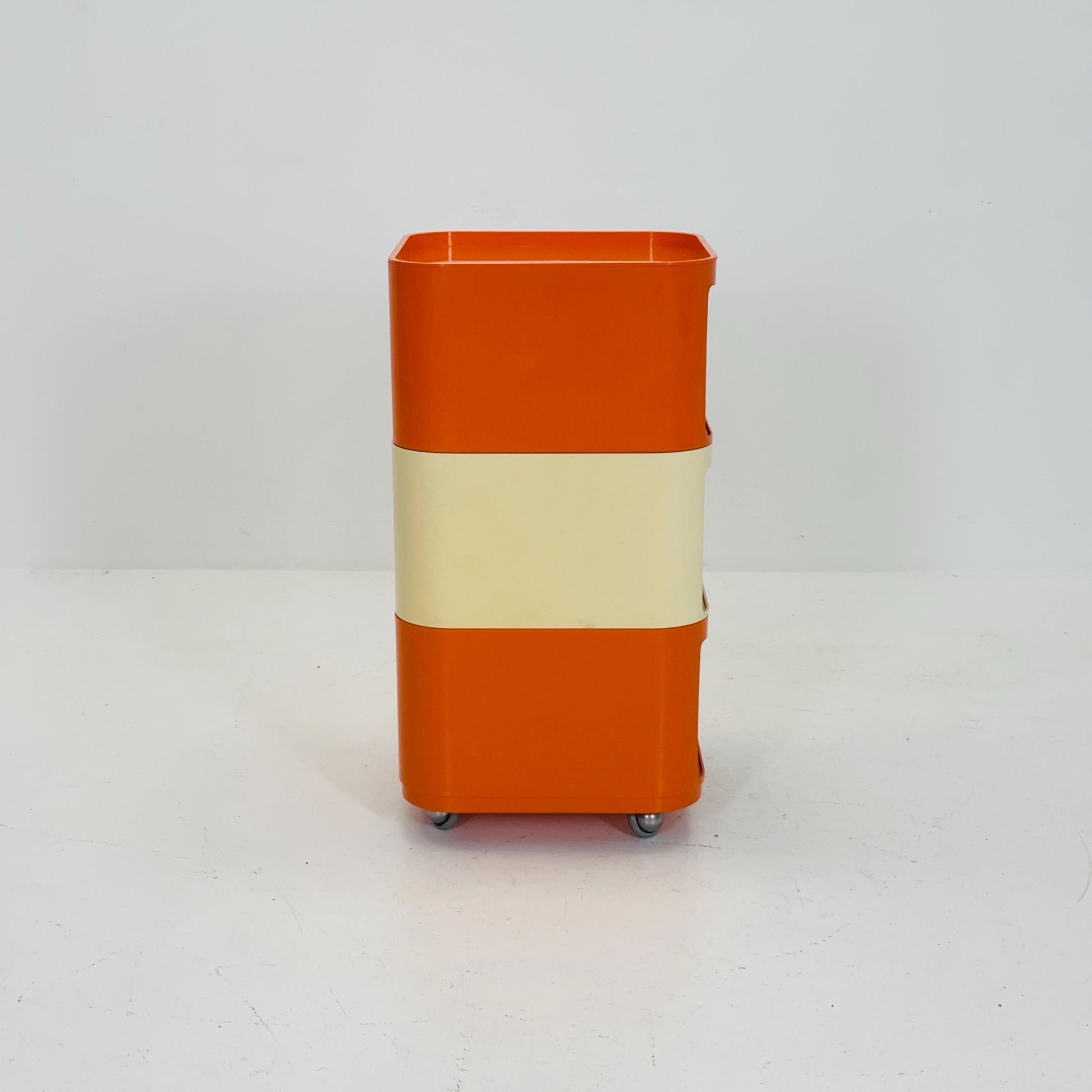 Componibili Square 3 parts serving trolley by Anna Castelli for Kartell - Italy 1960s