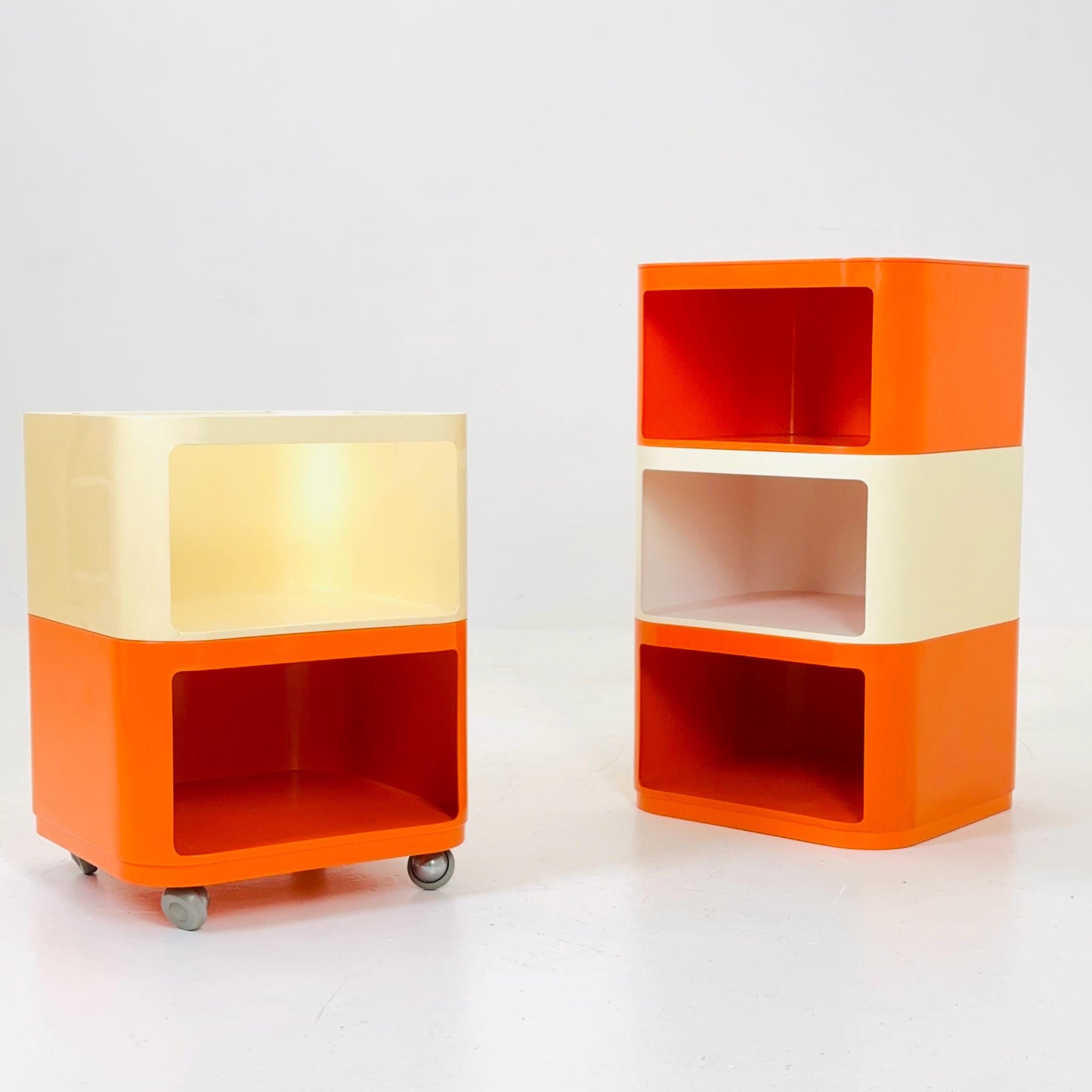 Componibili Square serving trolley by Anna Castelli for Kartell - Italy 1960s model 4970