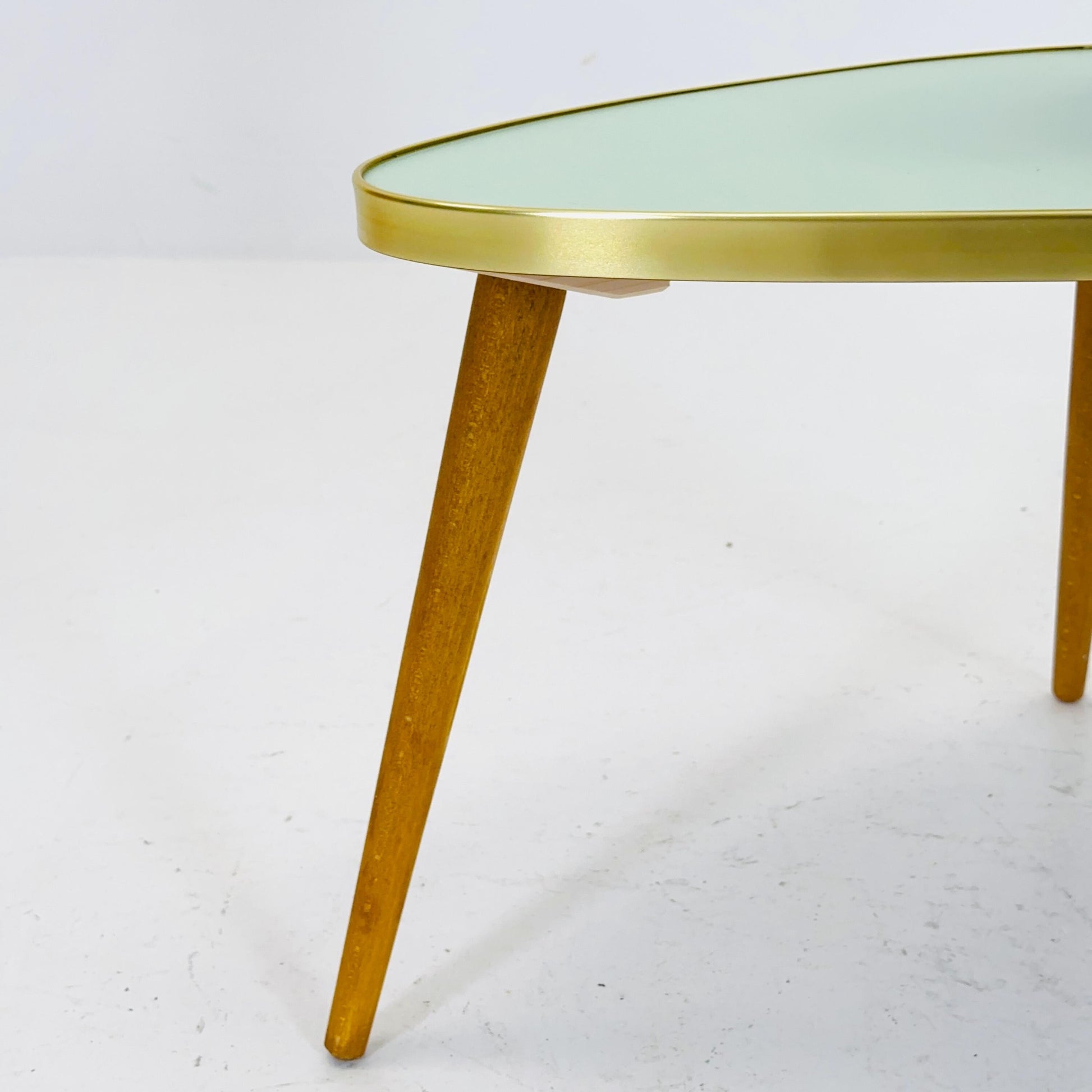 BIG German Plant Stand, Colorful Vintage Mid-Century Minimalist Indoor Plant Stand Side Table Retro table