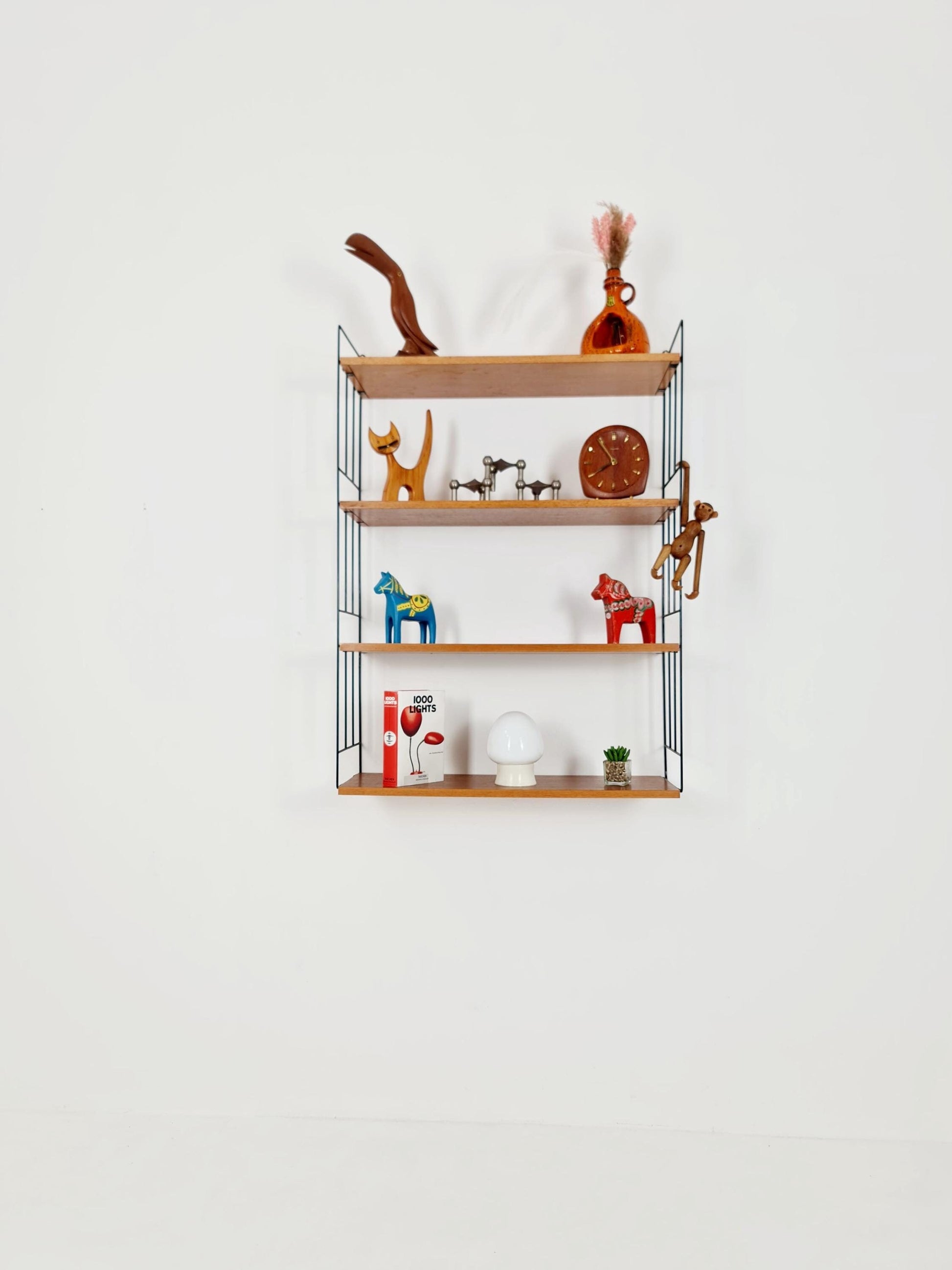 String shelf-system by WHB German Teak , 1950s
