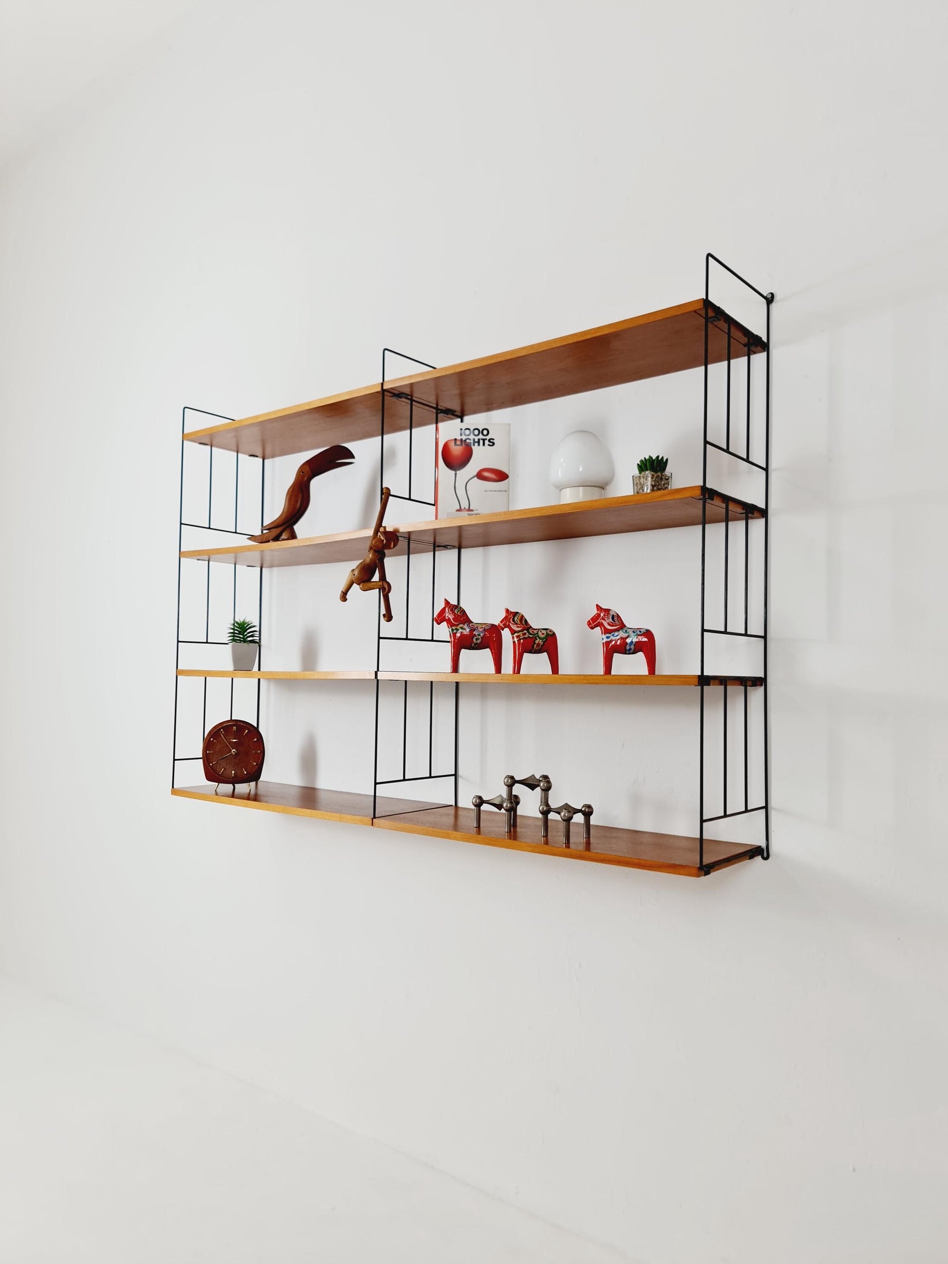 String shelf-system by WHB German Teak , 1950s