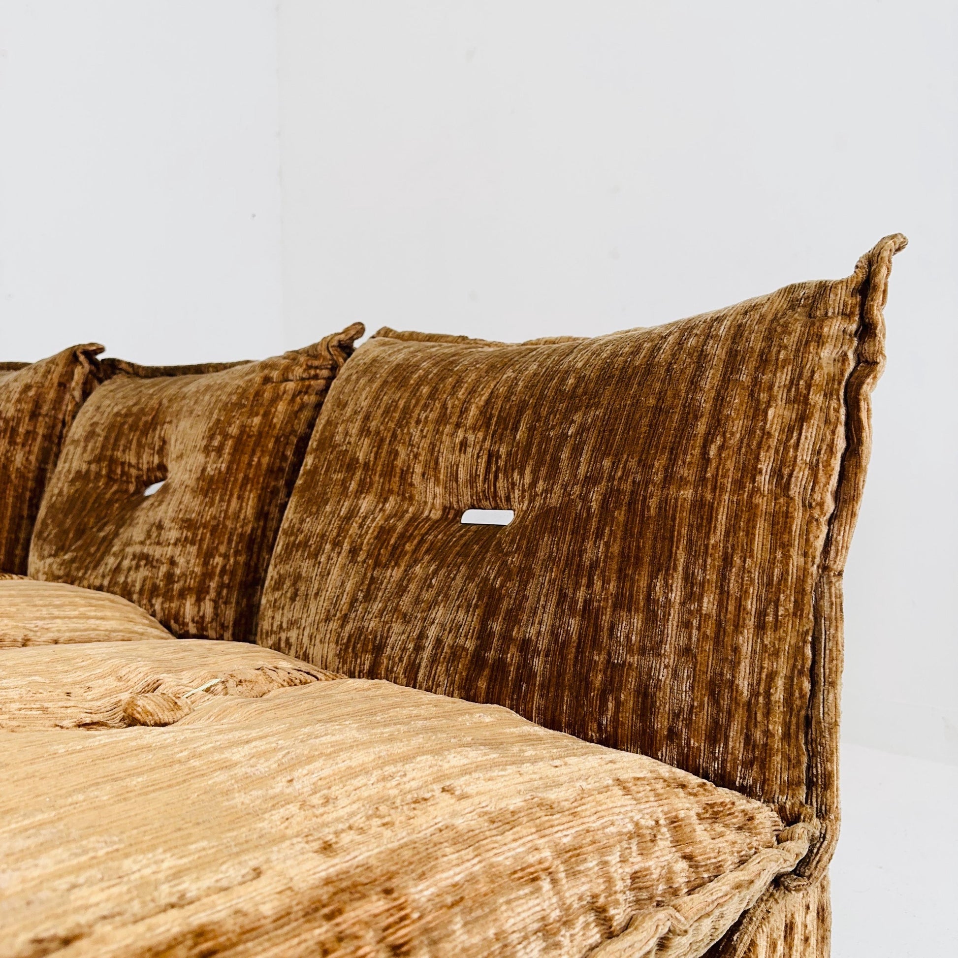 Mid century modular set of 7 / seating group - sofa for Manifattura Italiana 1970s