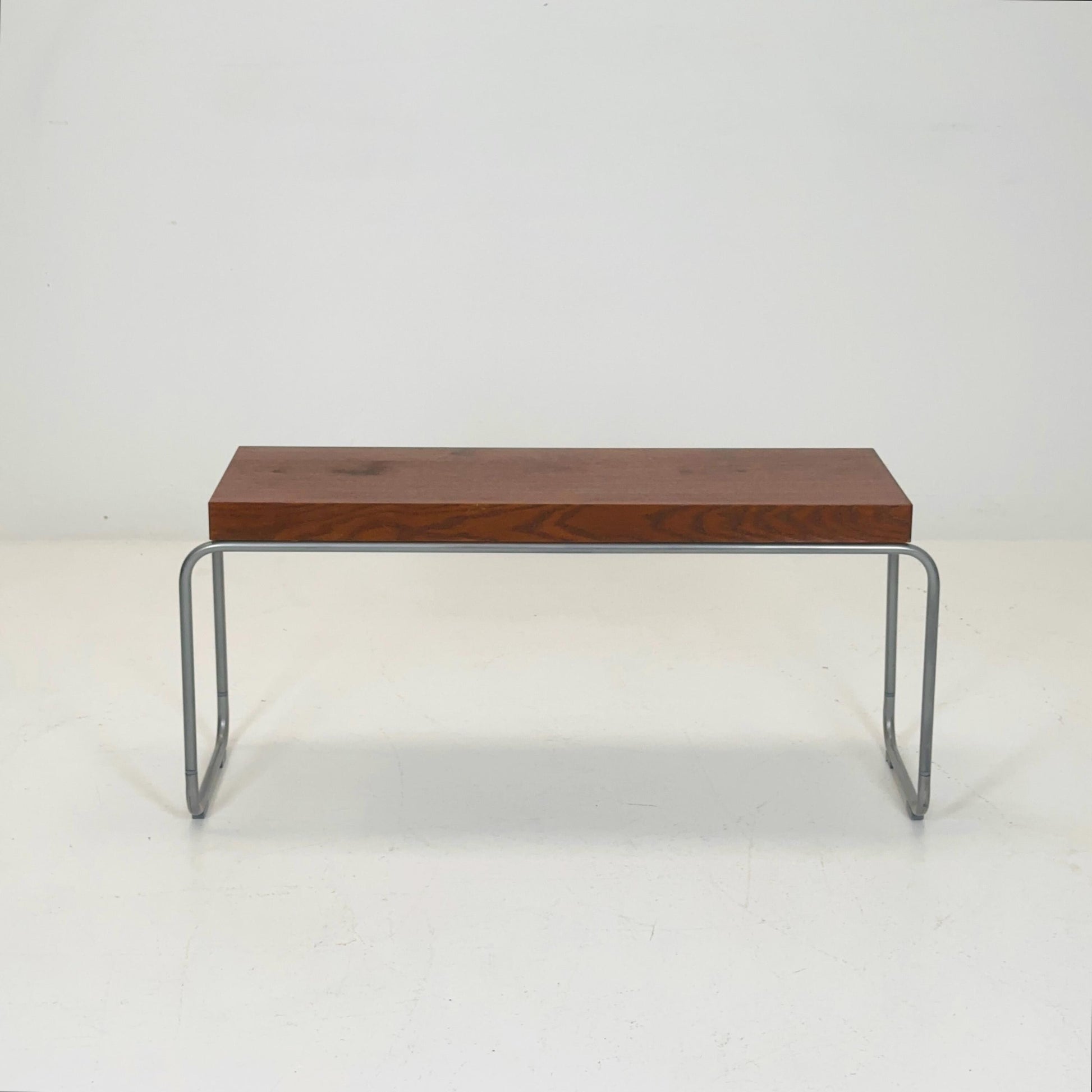 mid century Bauhaus design coffee table - bank by Ikea Sweden 1990s
