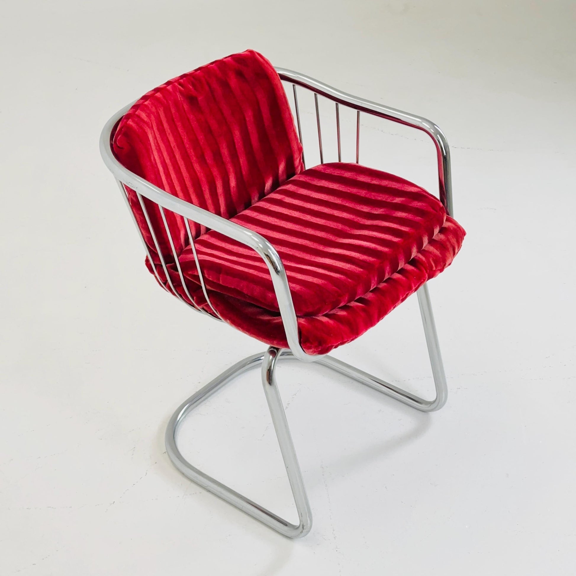 Mid century Dining armchair by Gastone Rinaldi, Italy, 1970s