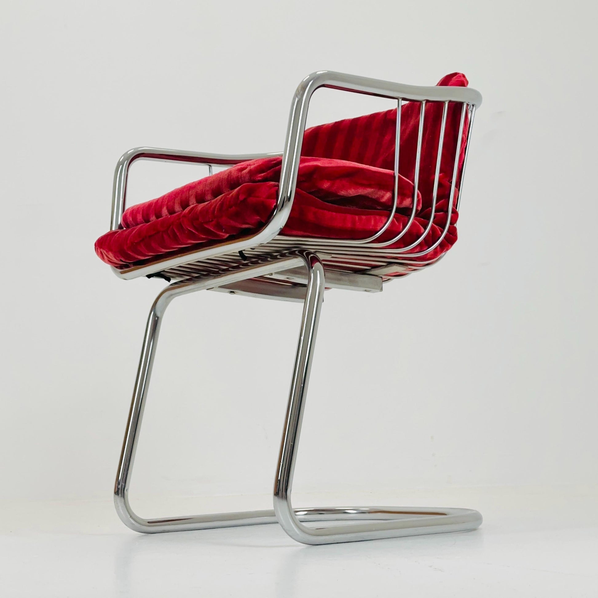 Mid century Dining armchair by Gastone Rinaldi, Italy, 1970s