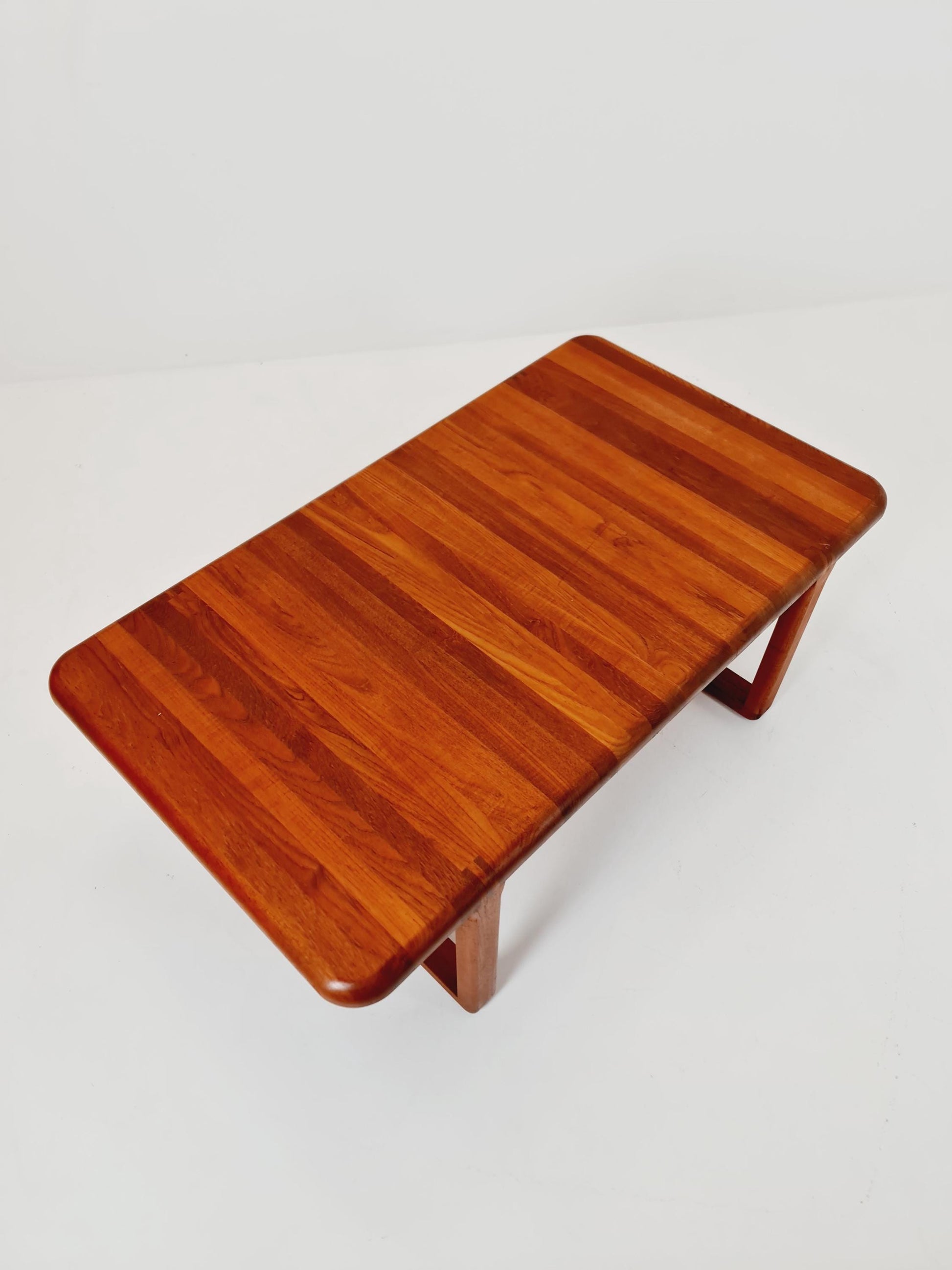 Danish Teak solid coffee table/ side table By Niels Bach for Randers Möbel, 1960s