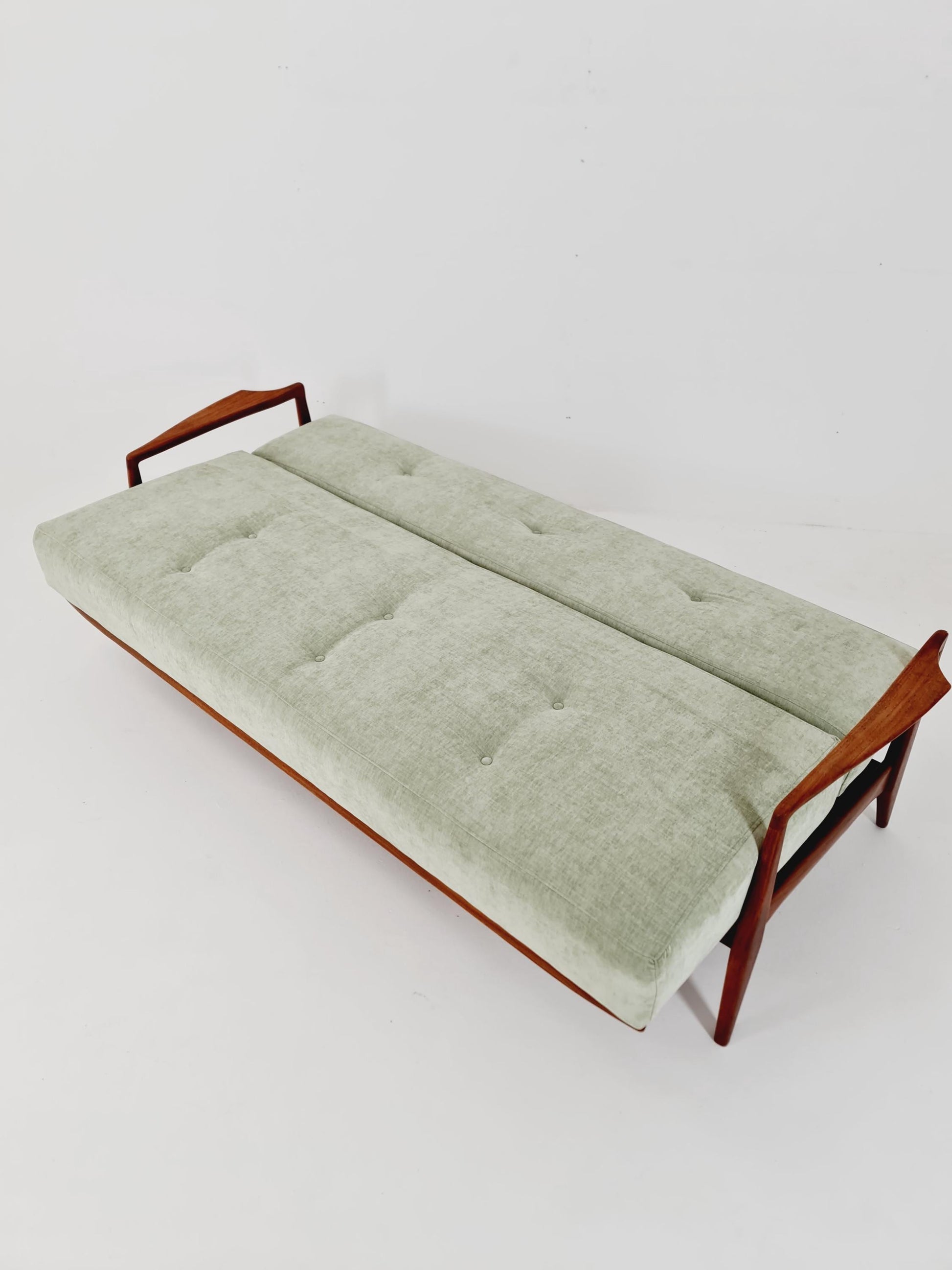Mid-century Rare Danish teak lounge sofa/ Easy sofa /daybed, 1960s
