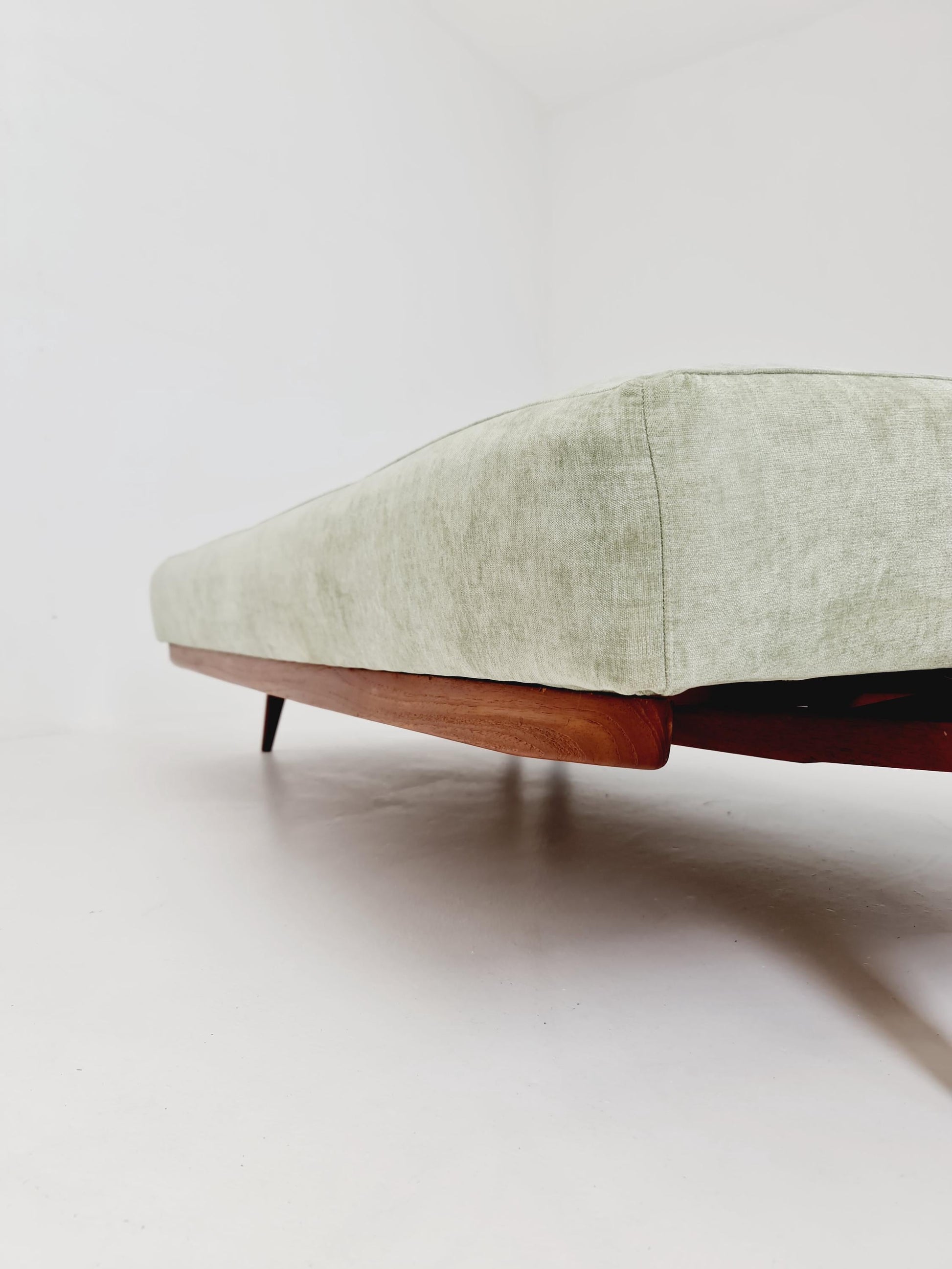 Mid-century Rare Danish teak lounge sofa/ Easy sofa /daybed, 1960s