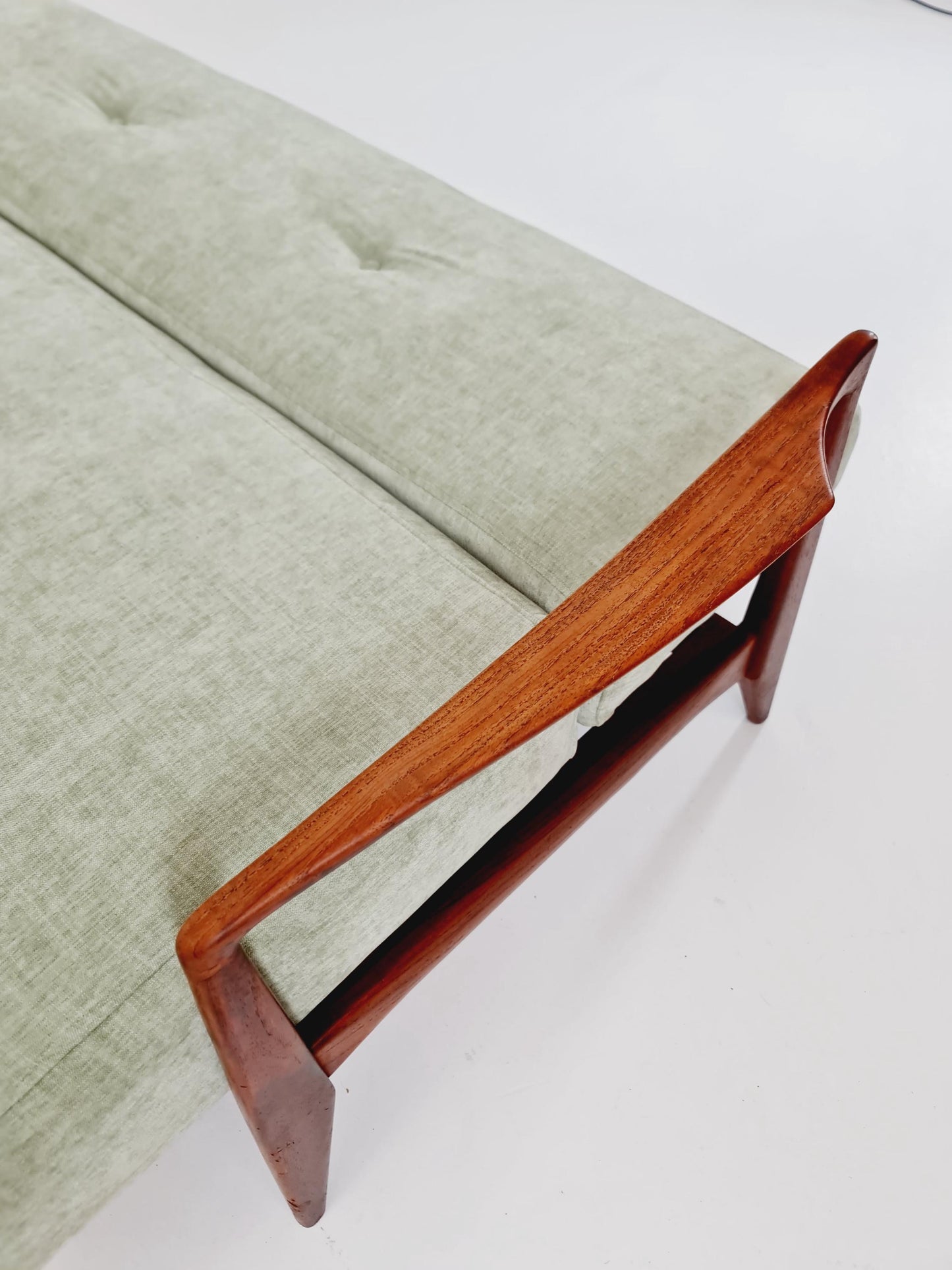 Mid-century Rare Danish teak lounge sofa/ Easy sofa /daybed, 1960s