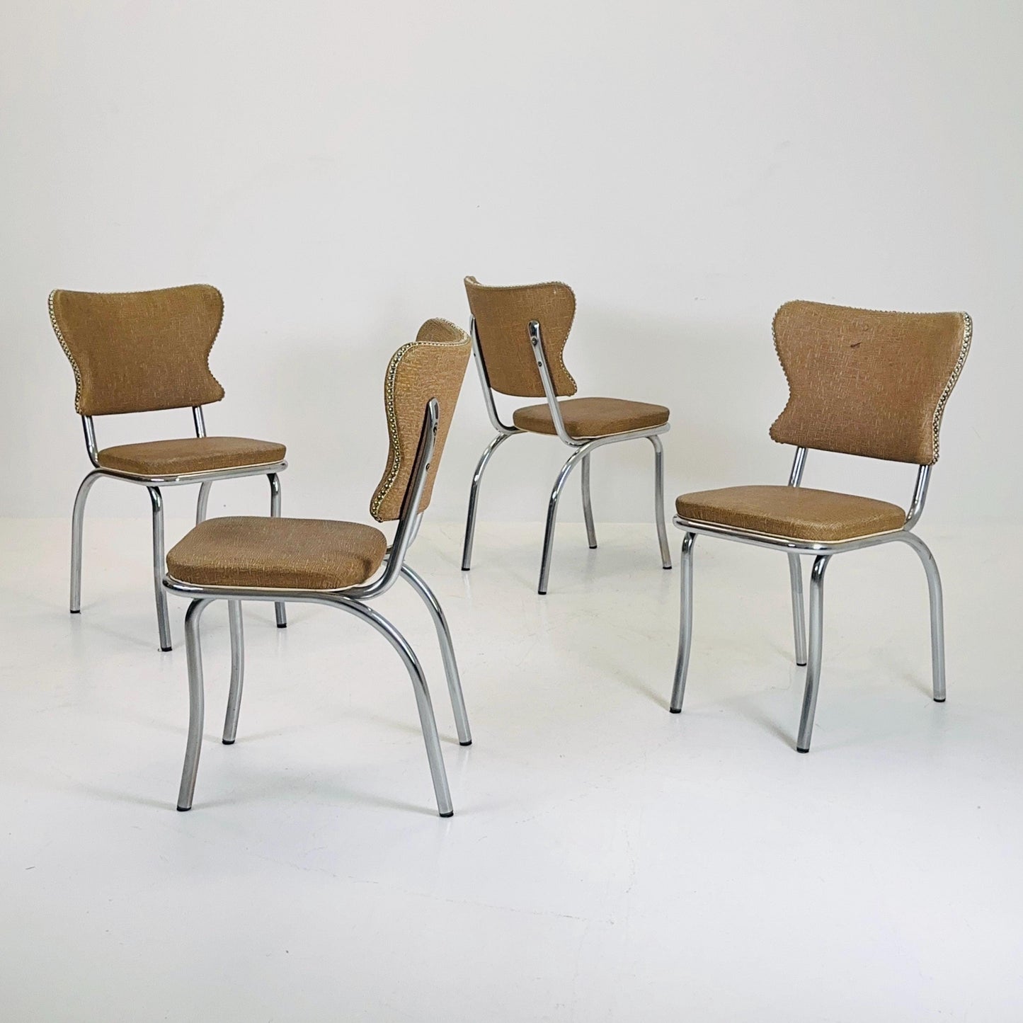 Mid-Century Bauhaus Design Dining Set Germany 1950s