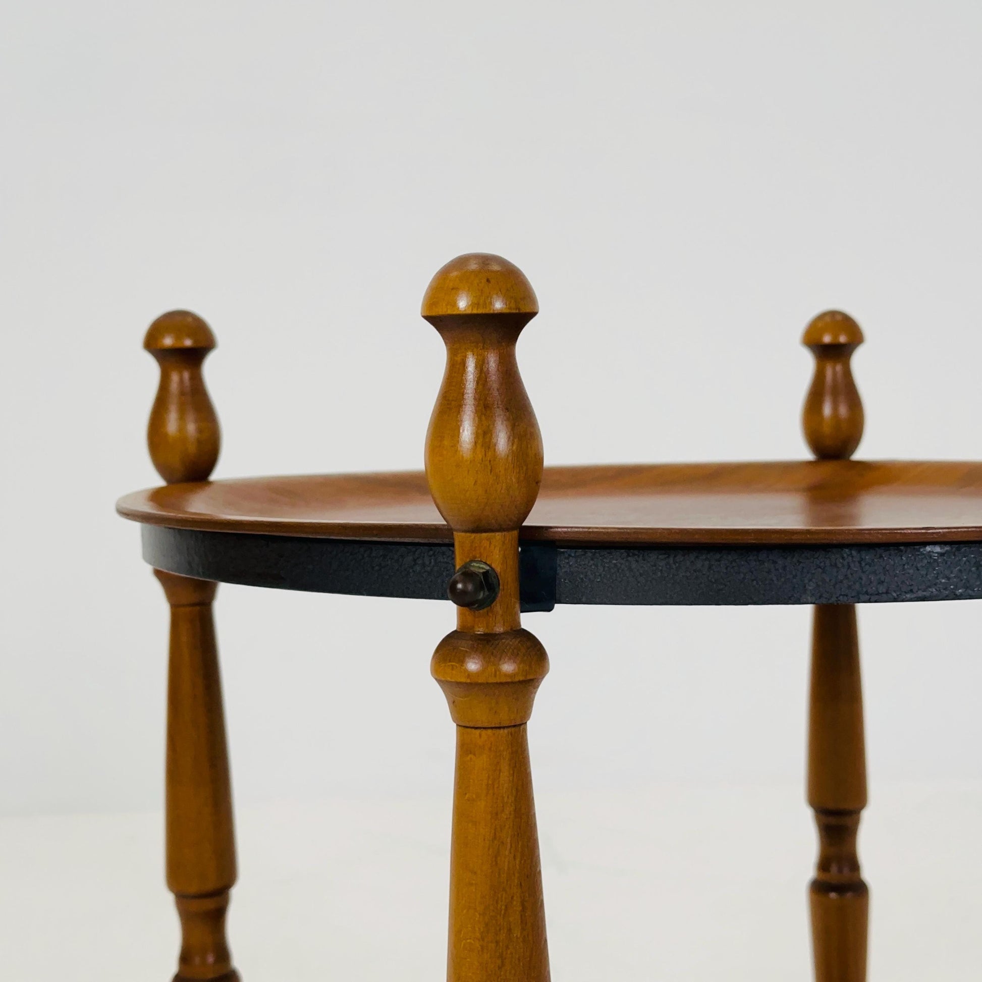 Mod century Modern Danish Round Teak Side table - 1960s