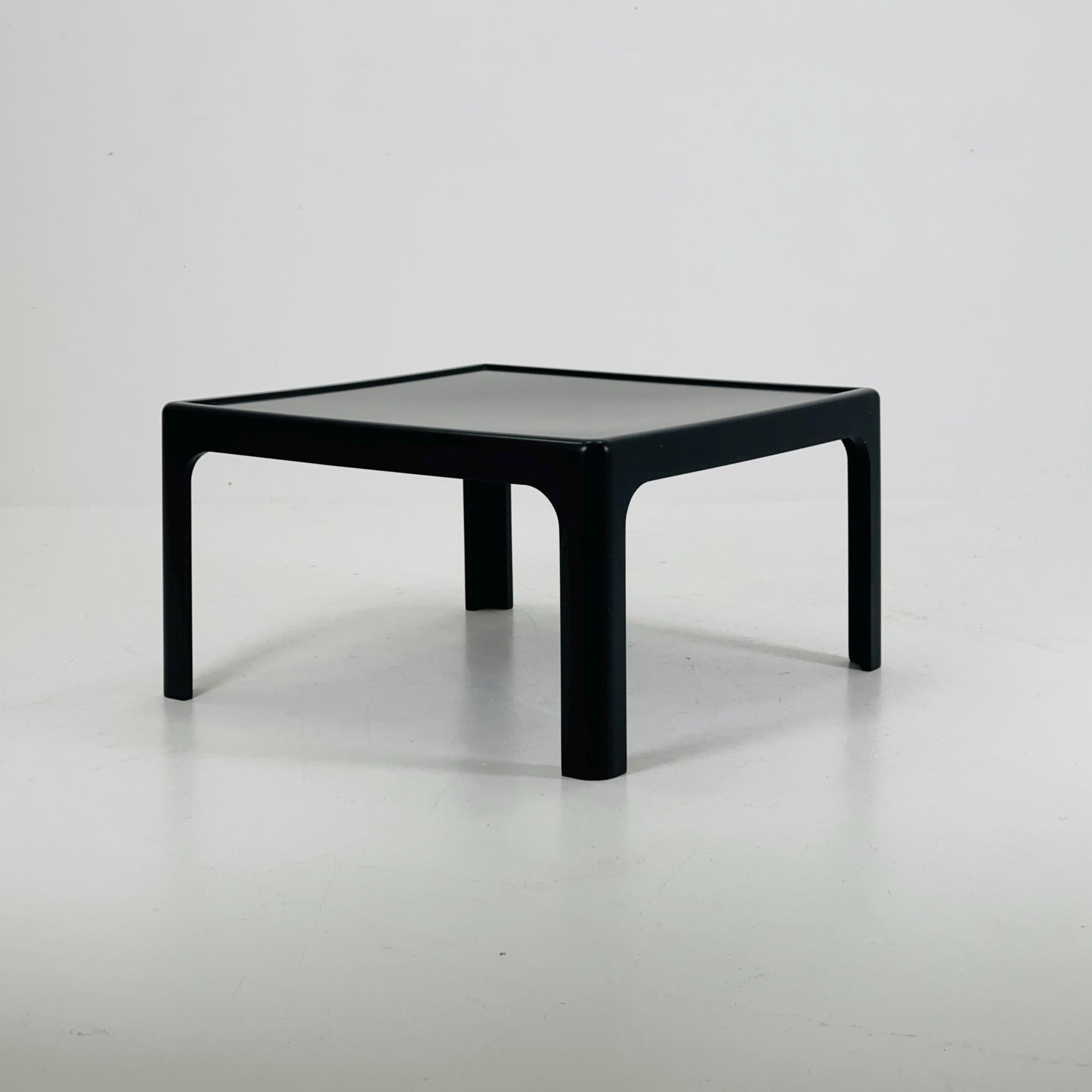 Mid Century Square MOD acrylic coffee table by Poschinger Pur-Möbel Germany 1970s