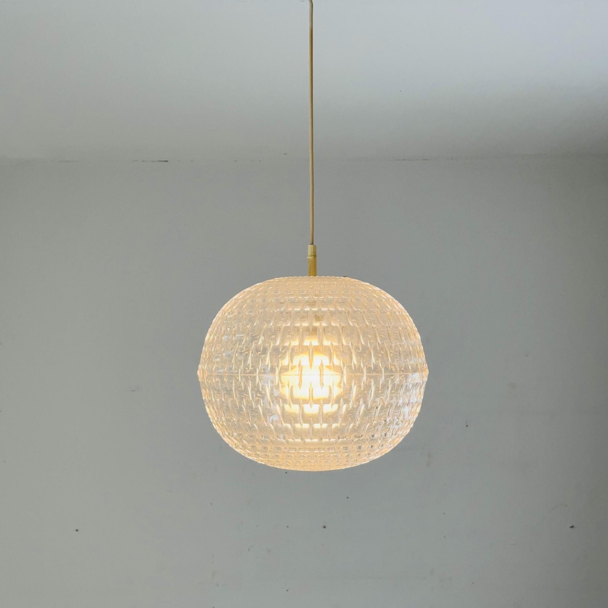 Mid century Spaceage Buggling Diamond lamp by Aloys Gangkofner for Erco, 1970s