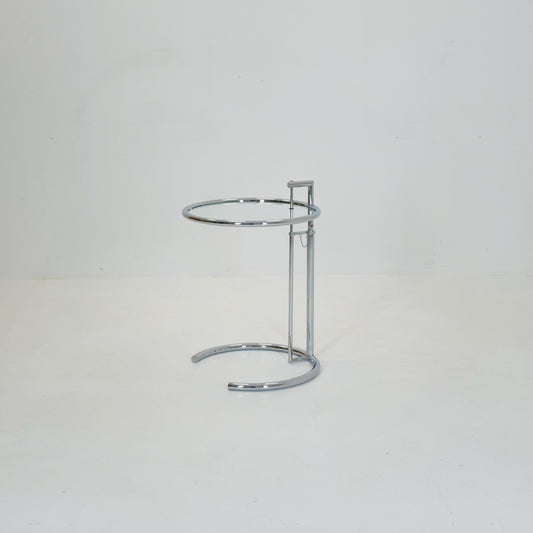 Mid century Vintage style of the Adjustable Table E 1027 by Eileen Gray Italy 1990s