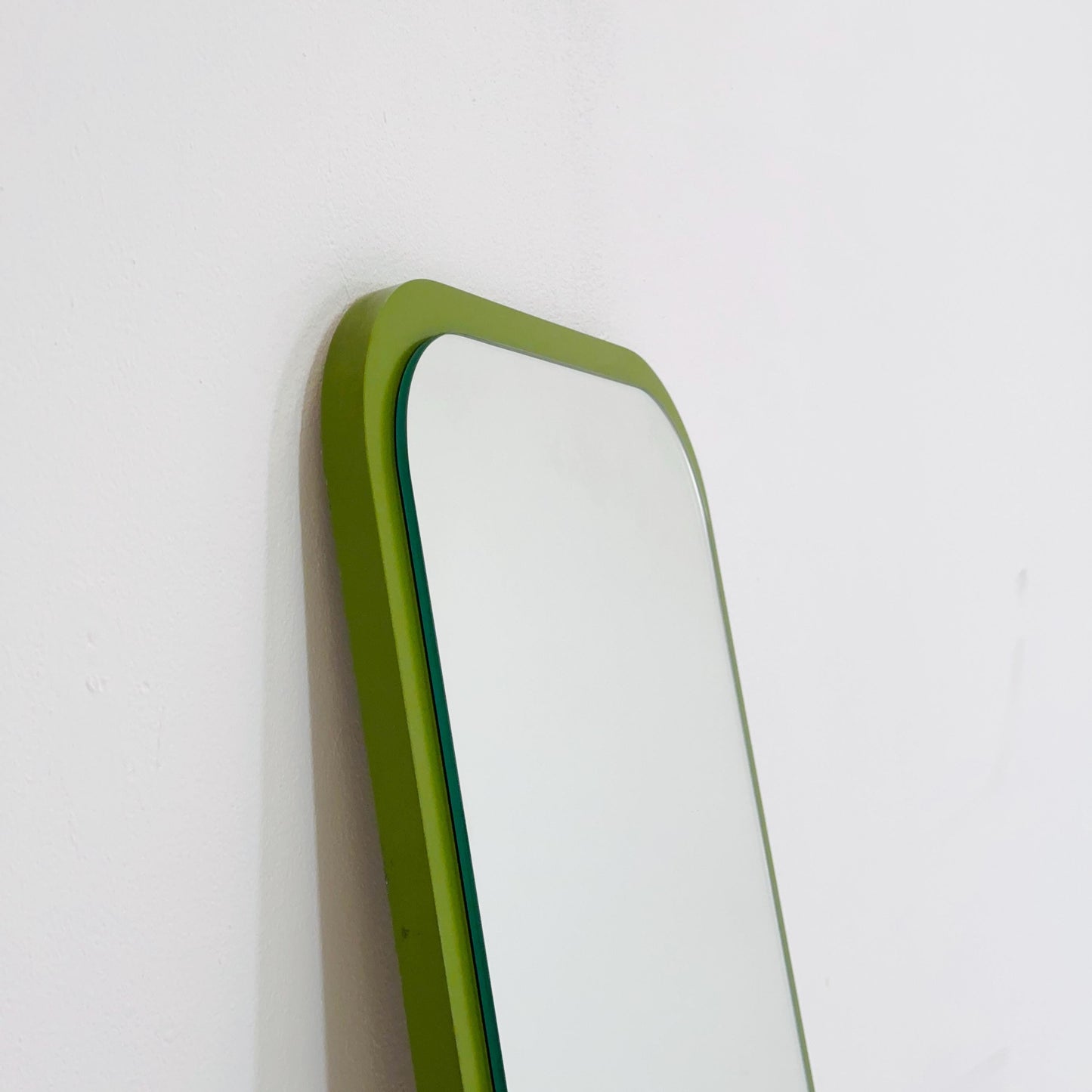 Vintage Schönbuch Green Framed Full-Length Mirror - Mid-Century Modern Minimalist,1970s