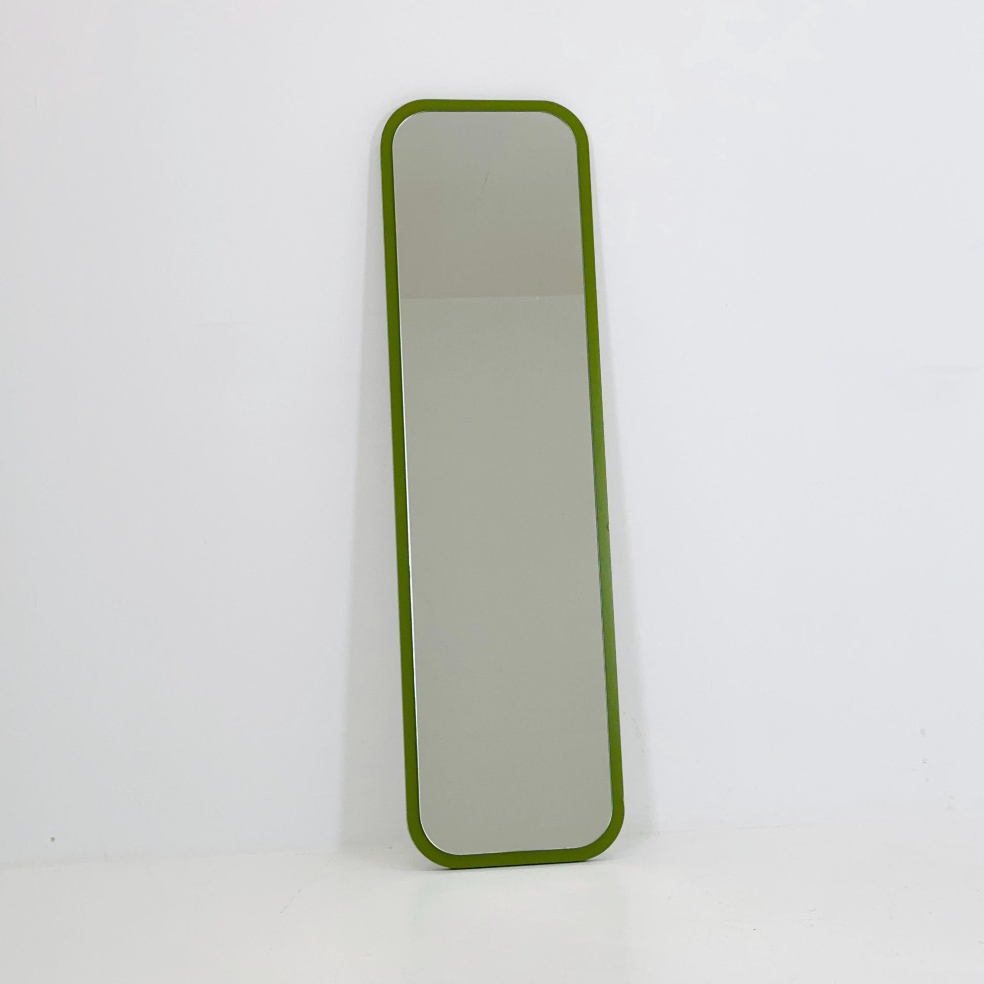 Vintage Schönbuch Green Framed Full-Length Mirror - Mid-Century Modern Minimalist,1970s