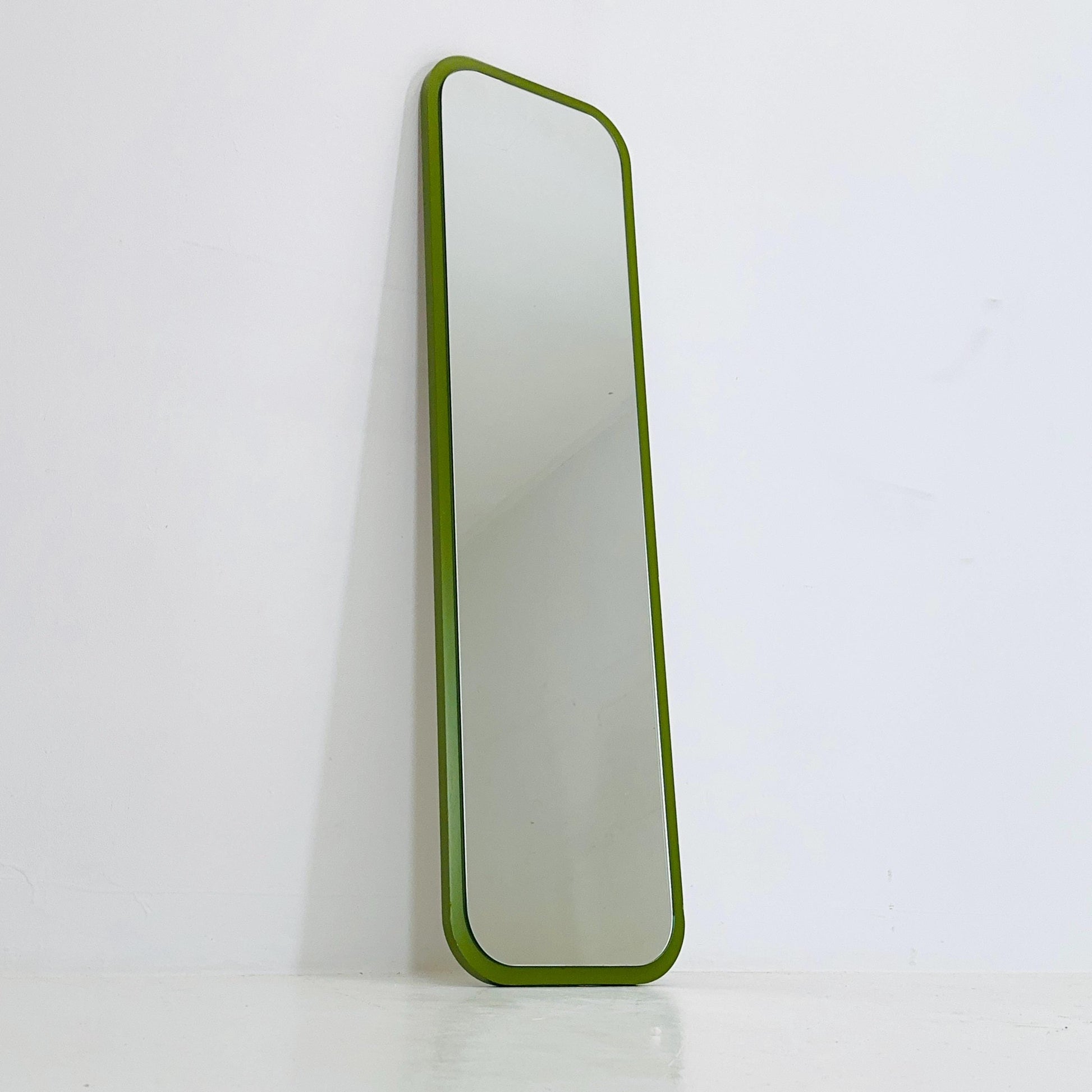 Vintage Schönbuch Green Framed Full-Length Mirror - Mid-Century Modern Minimalist,1970s