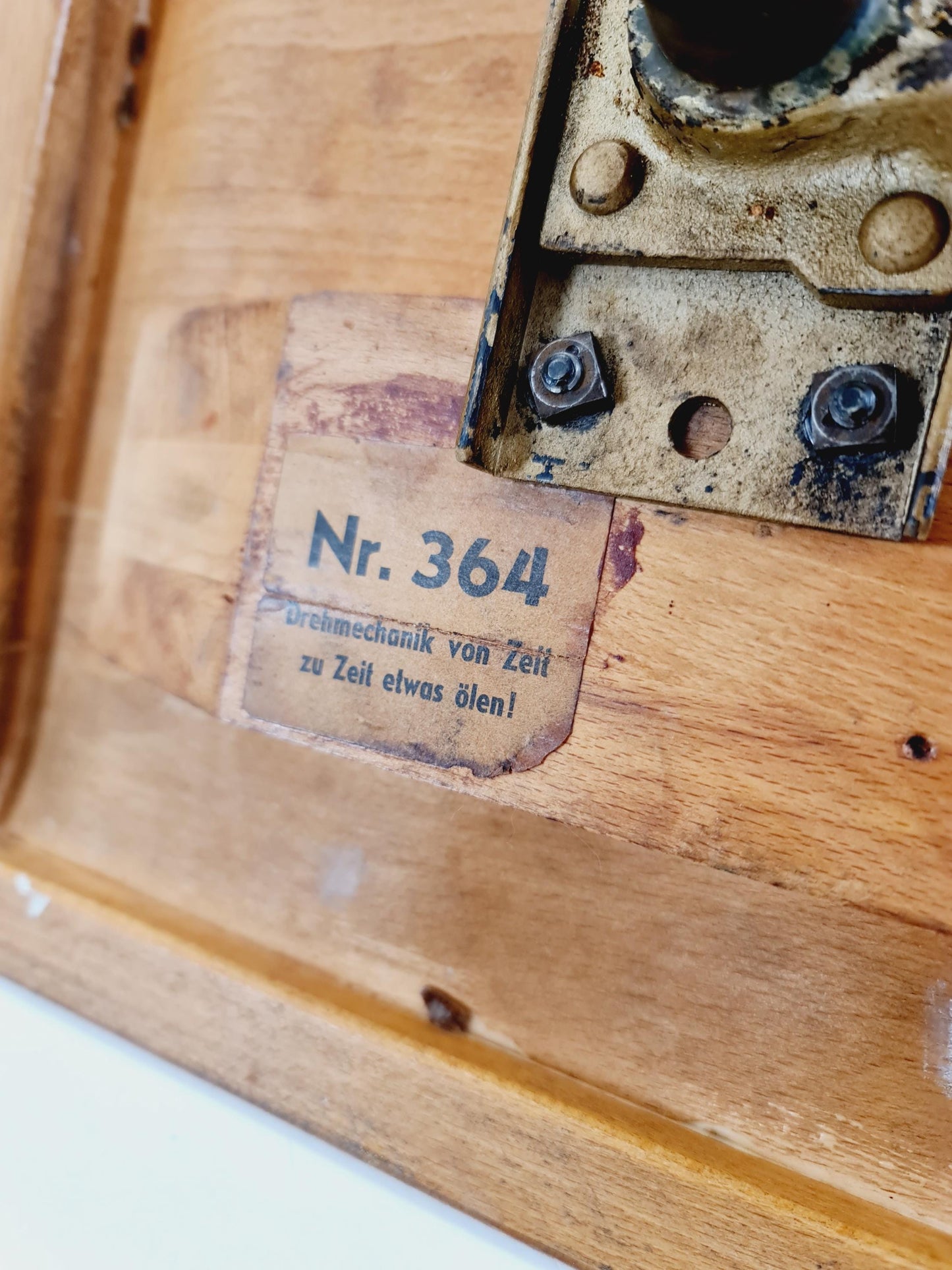 Bauhaus swivel office chair in solid wood By Ama Elastik Modell 325 ,1930s