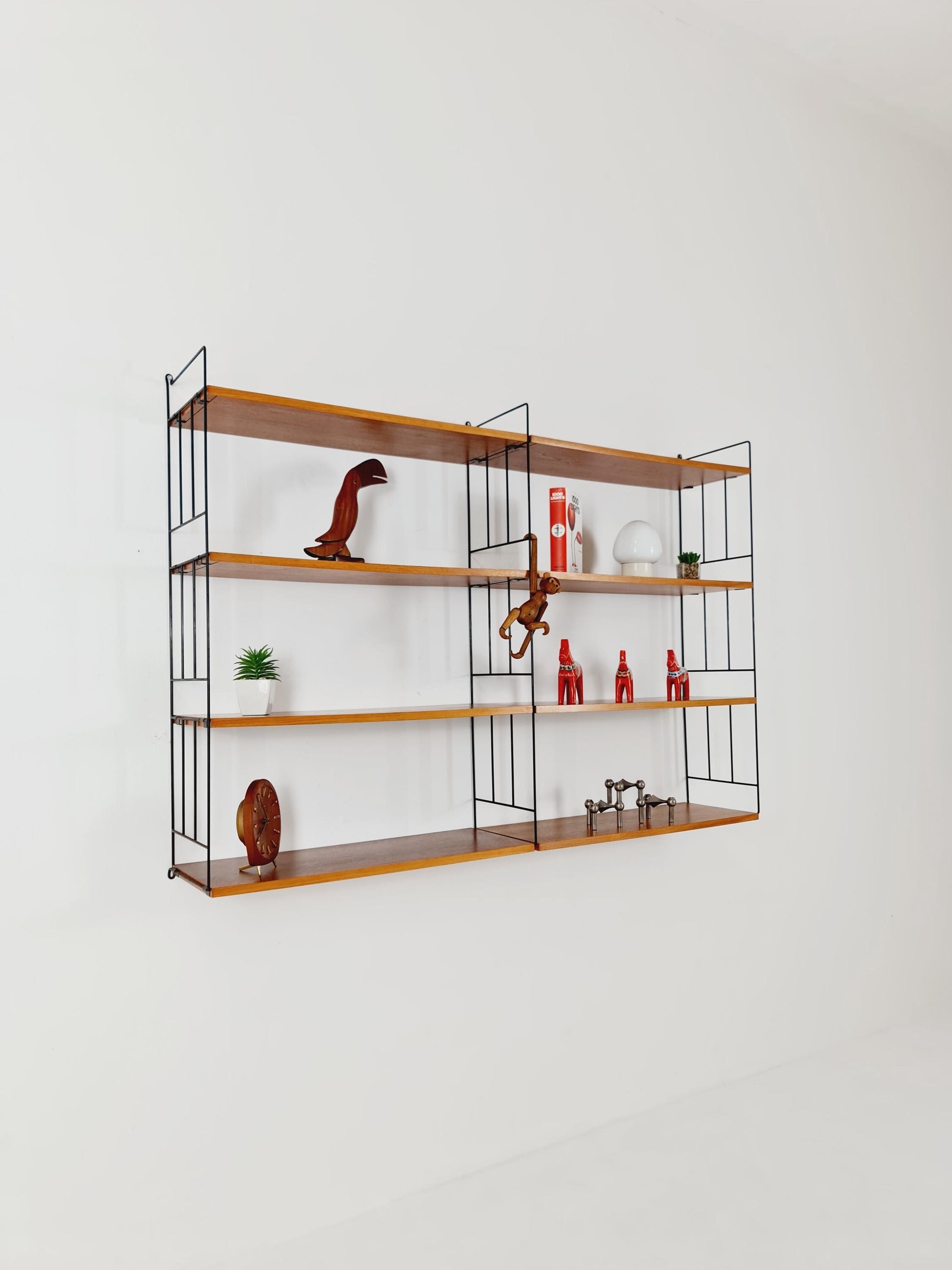 String shelf-system by WHB German Teak , 1950s
