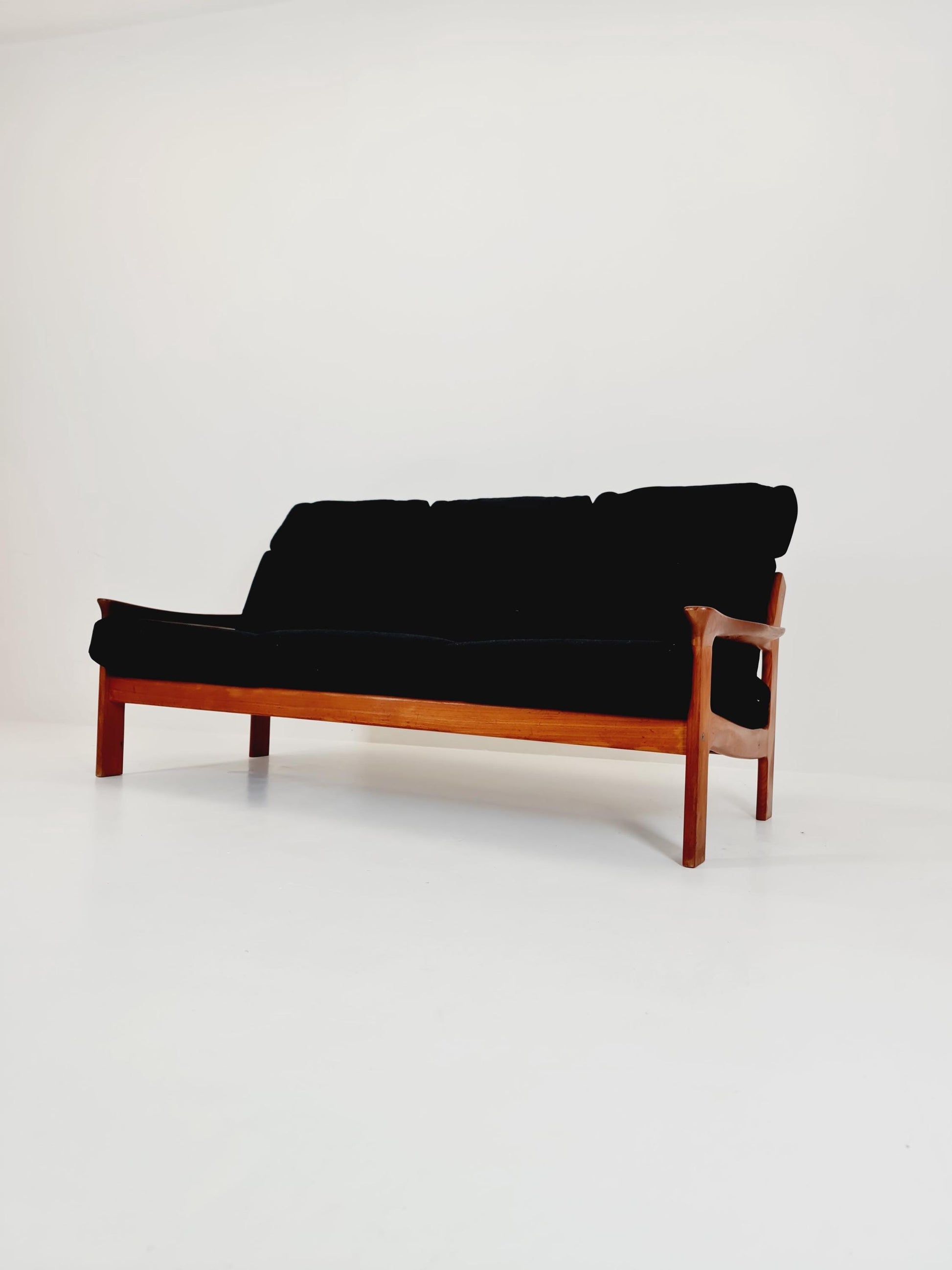 Mid Century Dansih teak 3-Seater Sofa , 1960s
