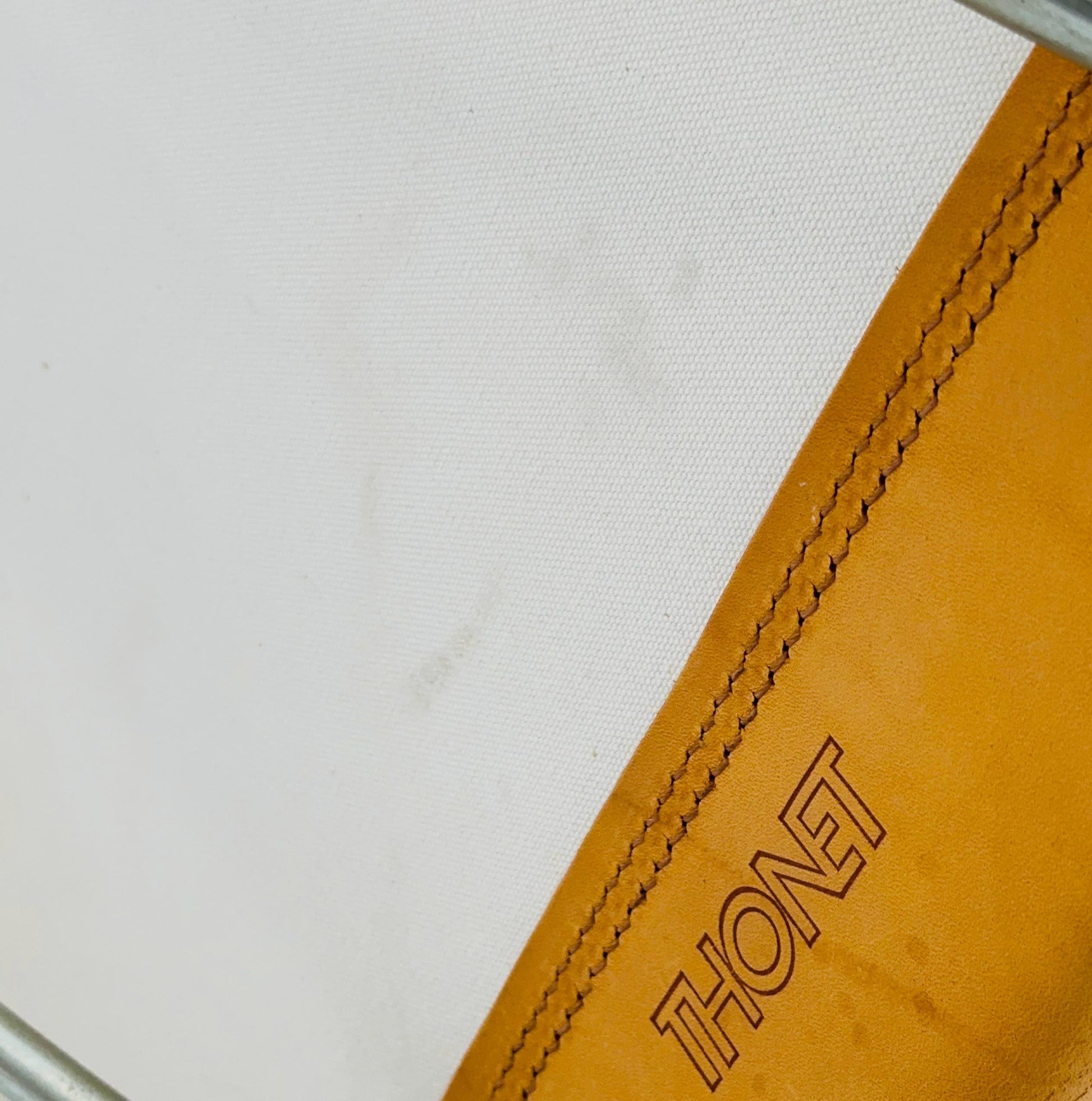 Set of 4 Cantilever Armchairs S34 in Cognac Leather for Mart Stam by Thonet, 1980s