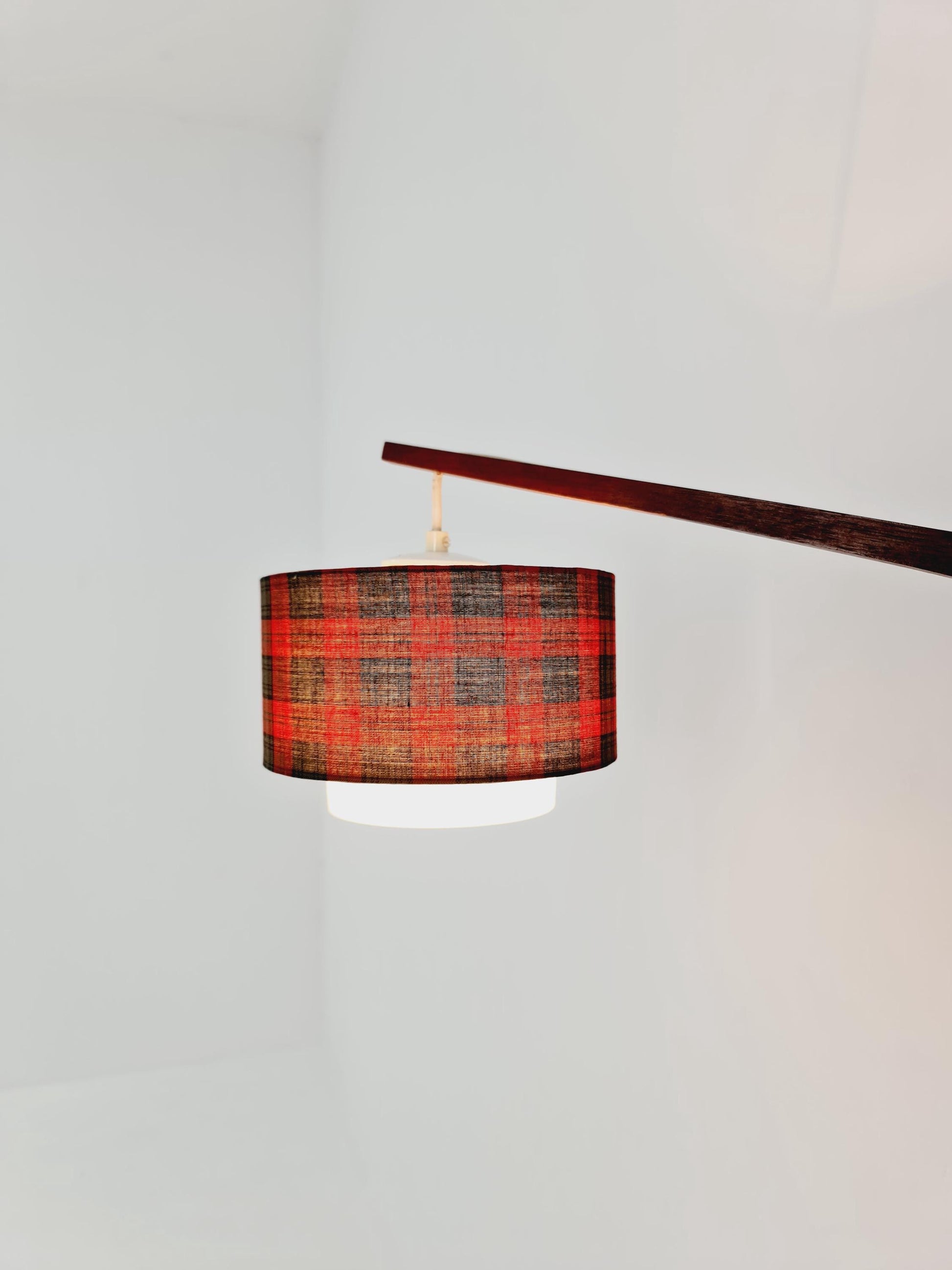 Danish Teak wall Lamp with nice Shade 1960s