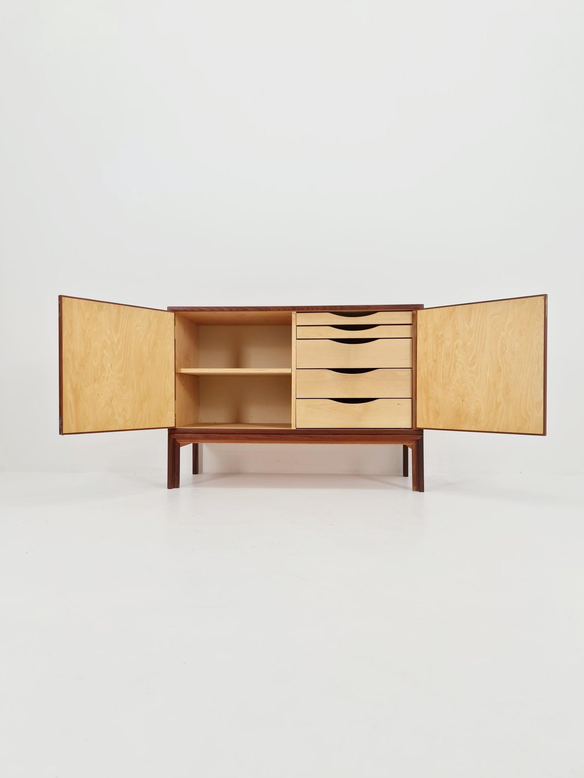 Mid-century Danish vintage Teak hallway cabinet, sideboard, 1960s