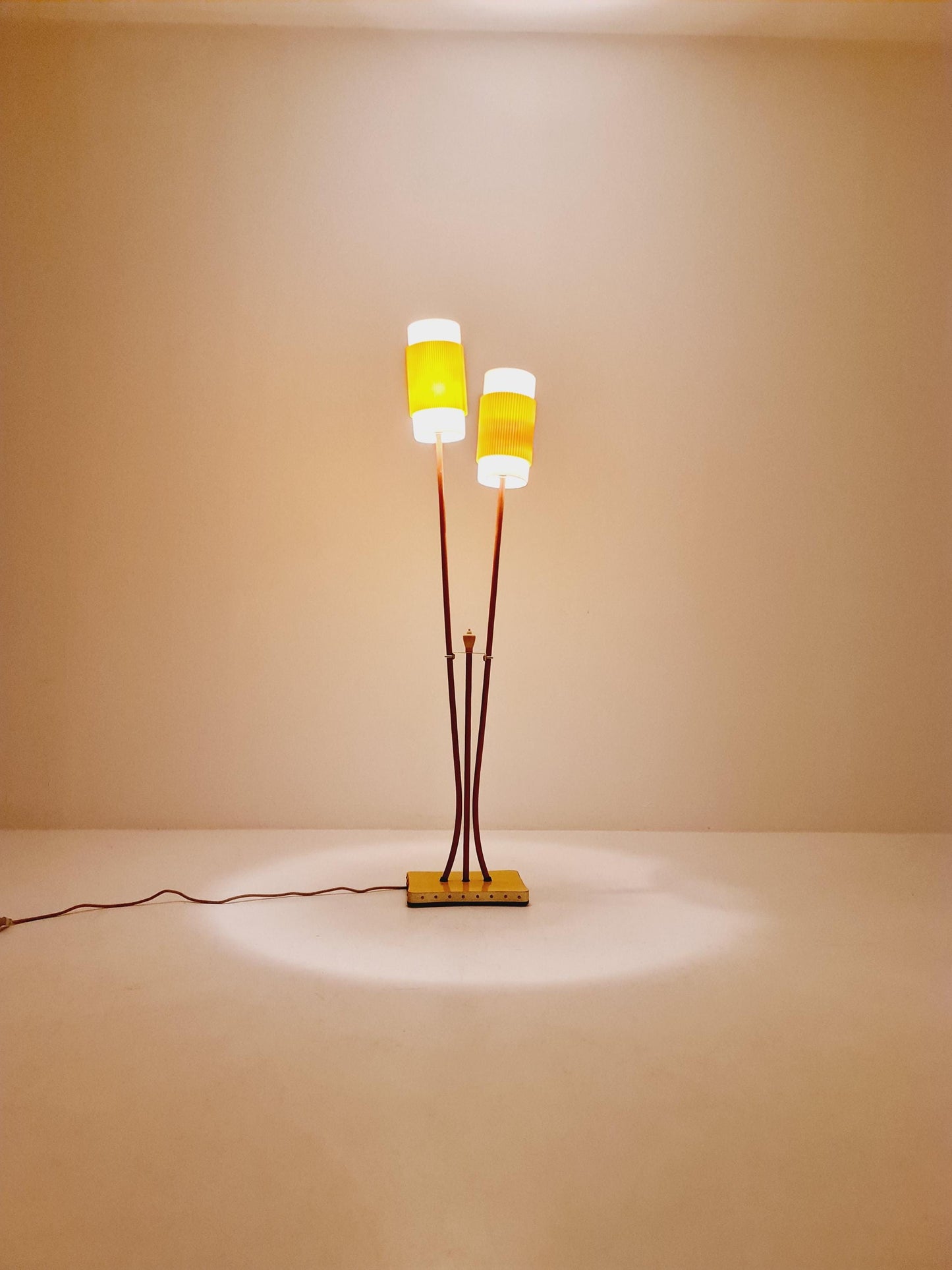 Super Rare Midcentury floor Lamp German DDR , 1960s